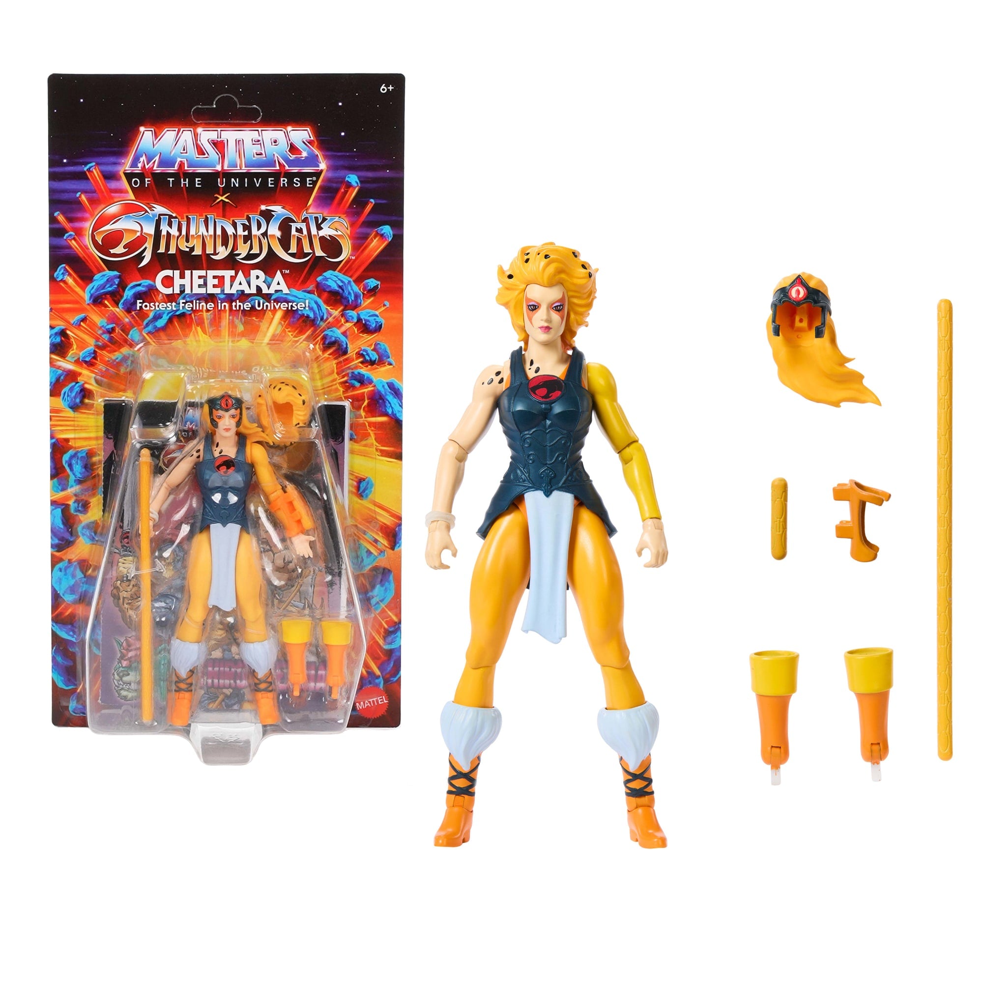 Masters of the Universe Origins & ThunderCats Cheetara Action Figure - Image 6