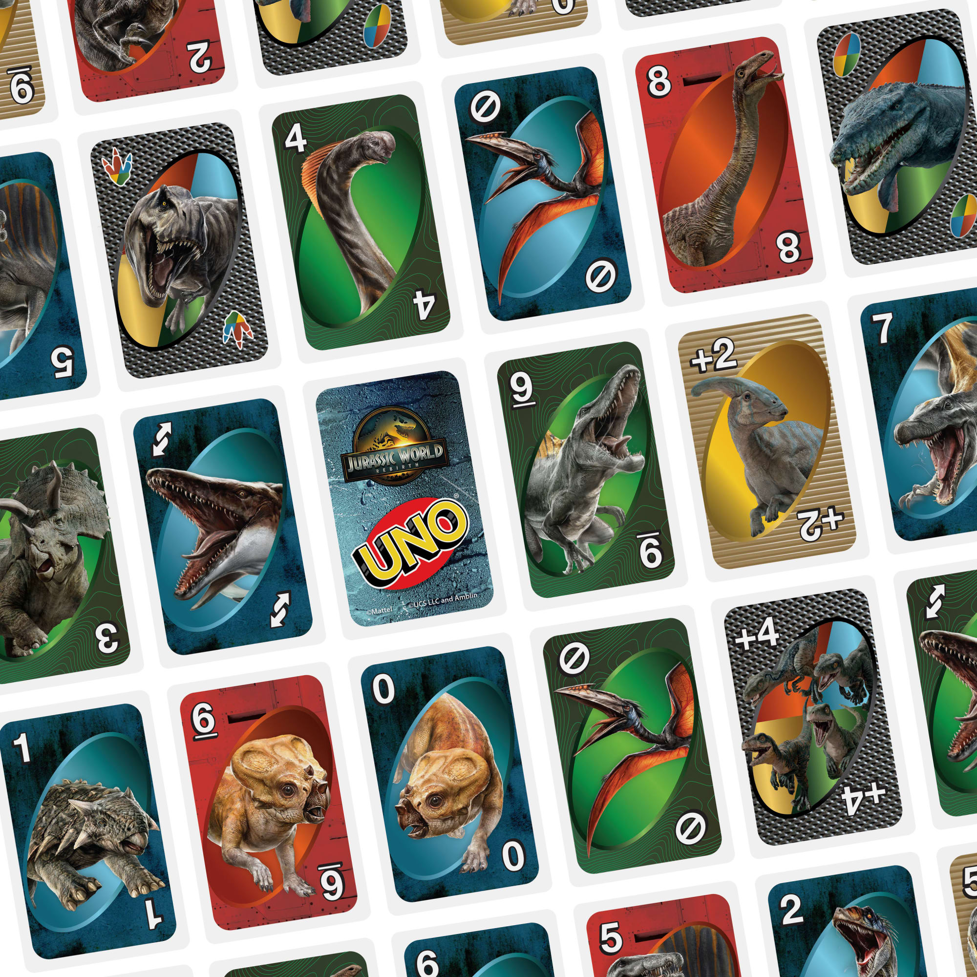 UNO Jurassic World Rebirth Card Game For Kids. Family & Adult Game Nights - Image 4