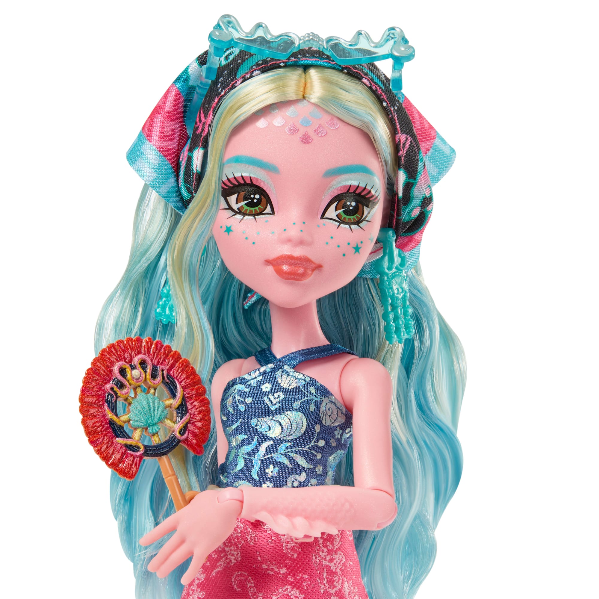 Monster High Skulltimate Secrets Gore-Geous Oasis Playset. Lagoona Blue Doll And Accessories - Image 3