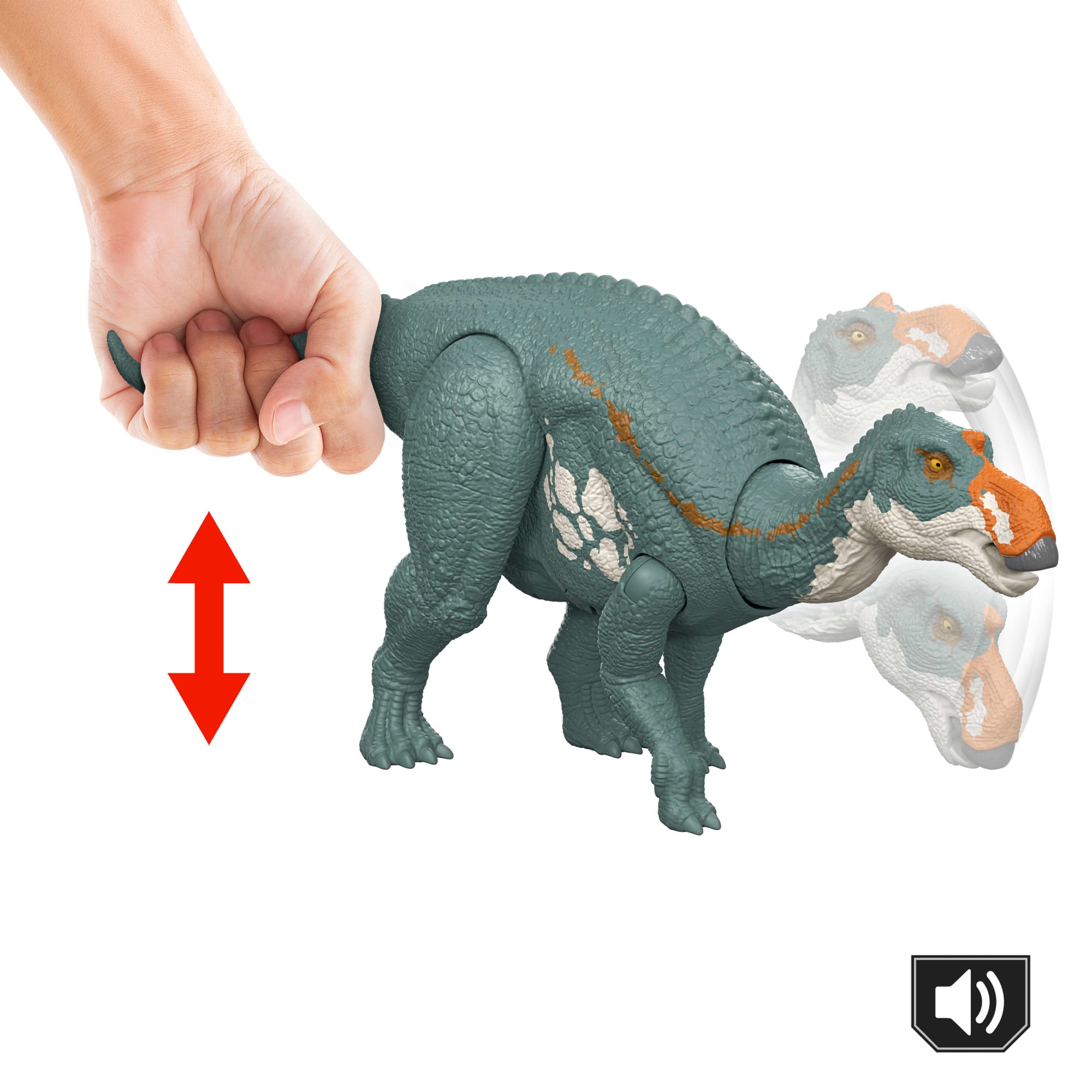 Jurassic World Dinosaurio de Juguete Rebirth Rugido Salvaje Maiasaura - Image 3