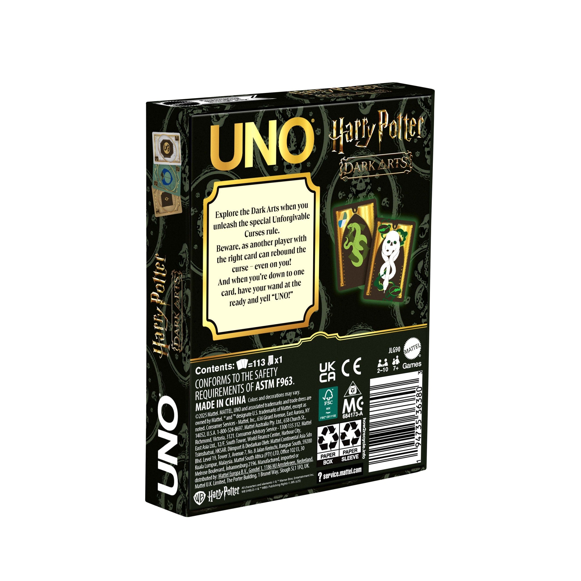 UNO Harry Potter Fandom Dark Arts - Image 7
