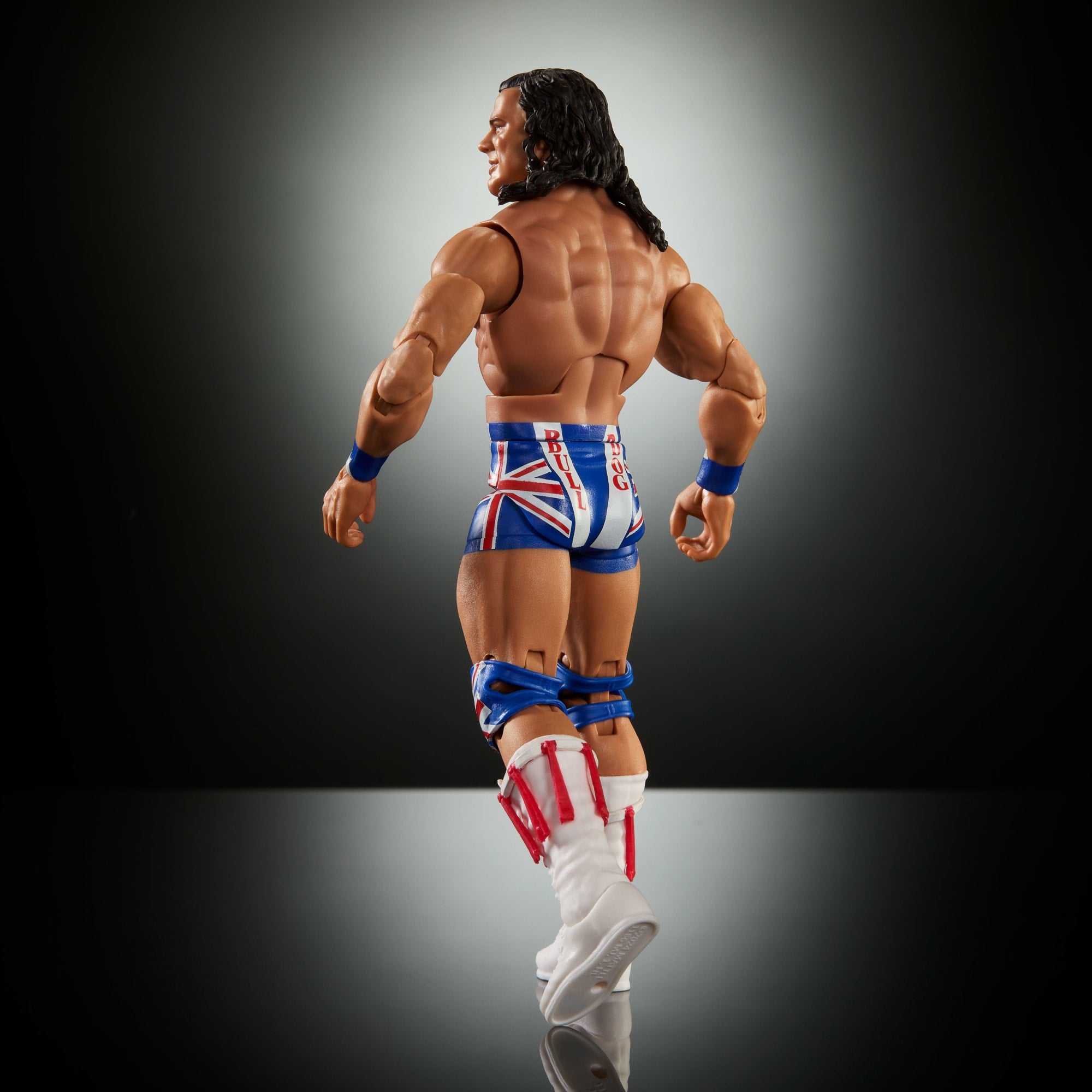 WWE Elite Legends British Bulldog Action Figure - Image 4