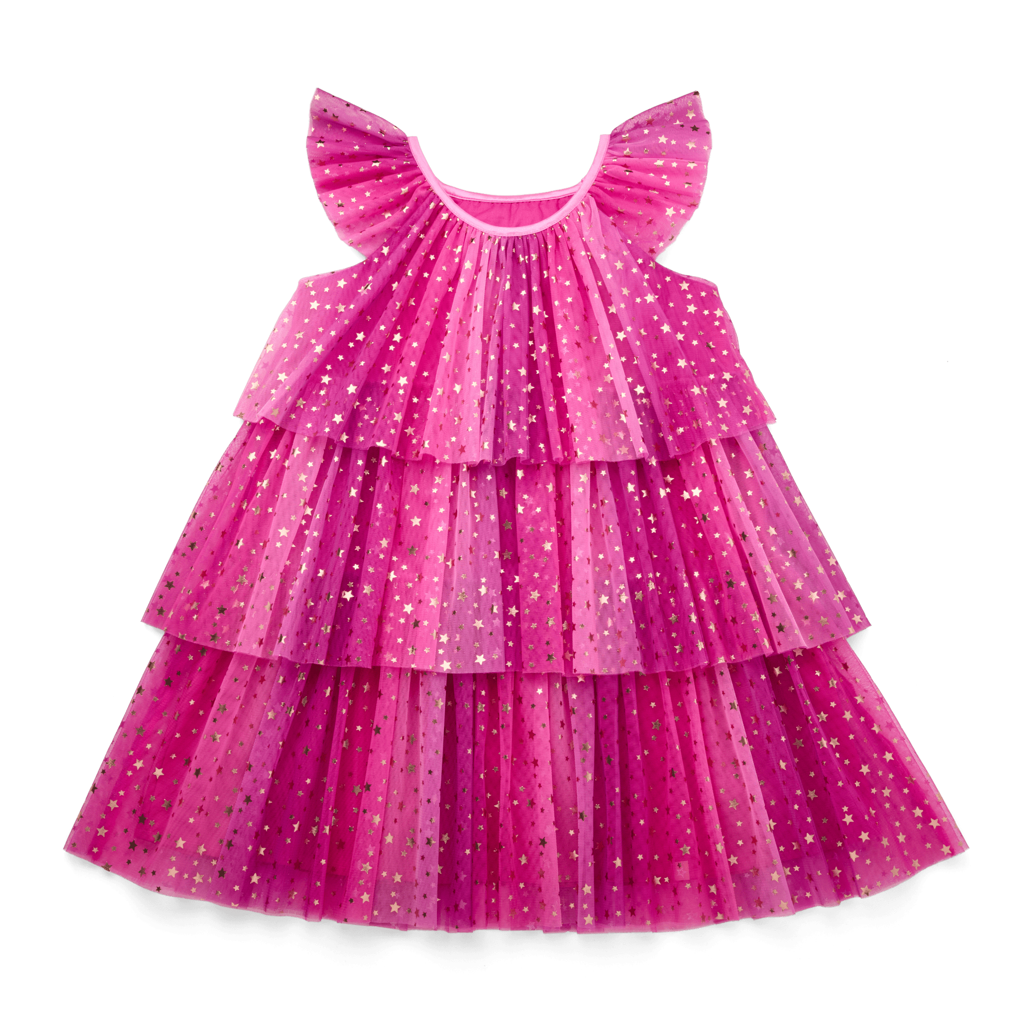 Pink Party-Ready Dresses for Girls & 18-inch Dolls - Image 14