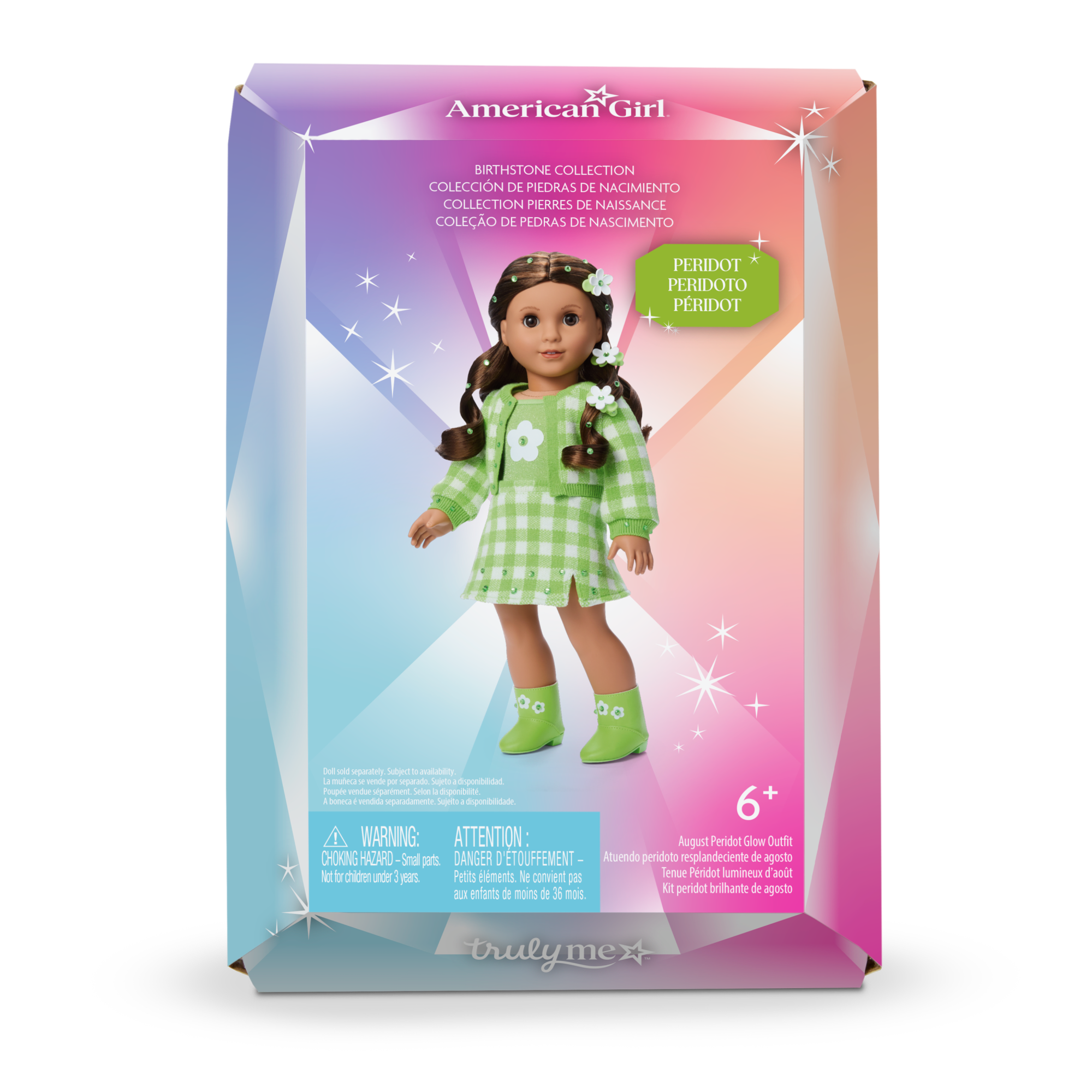 August Peridot Glow Outfit for 18-inch Dolls - Image 10