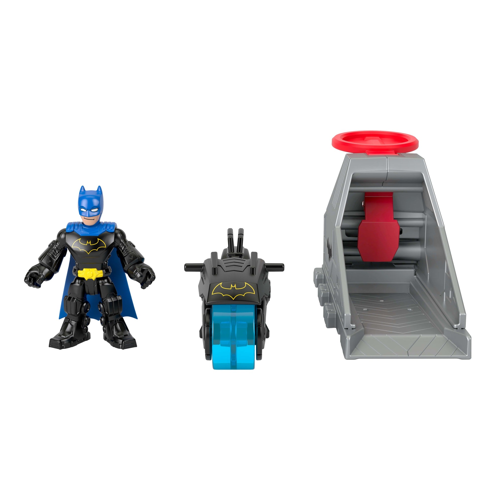 Imaginext DC Super Friends Launcher Set With 3-Inch Batman Action Figure. Toy Vehicle & Housing Unit - Image 5