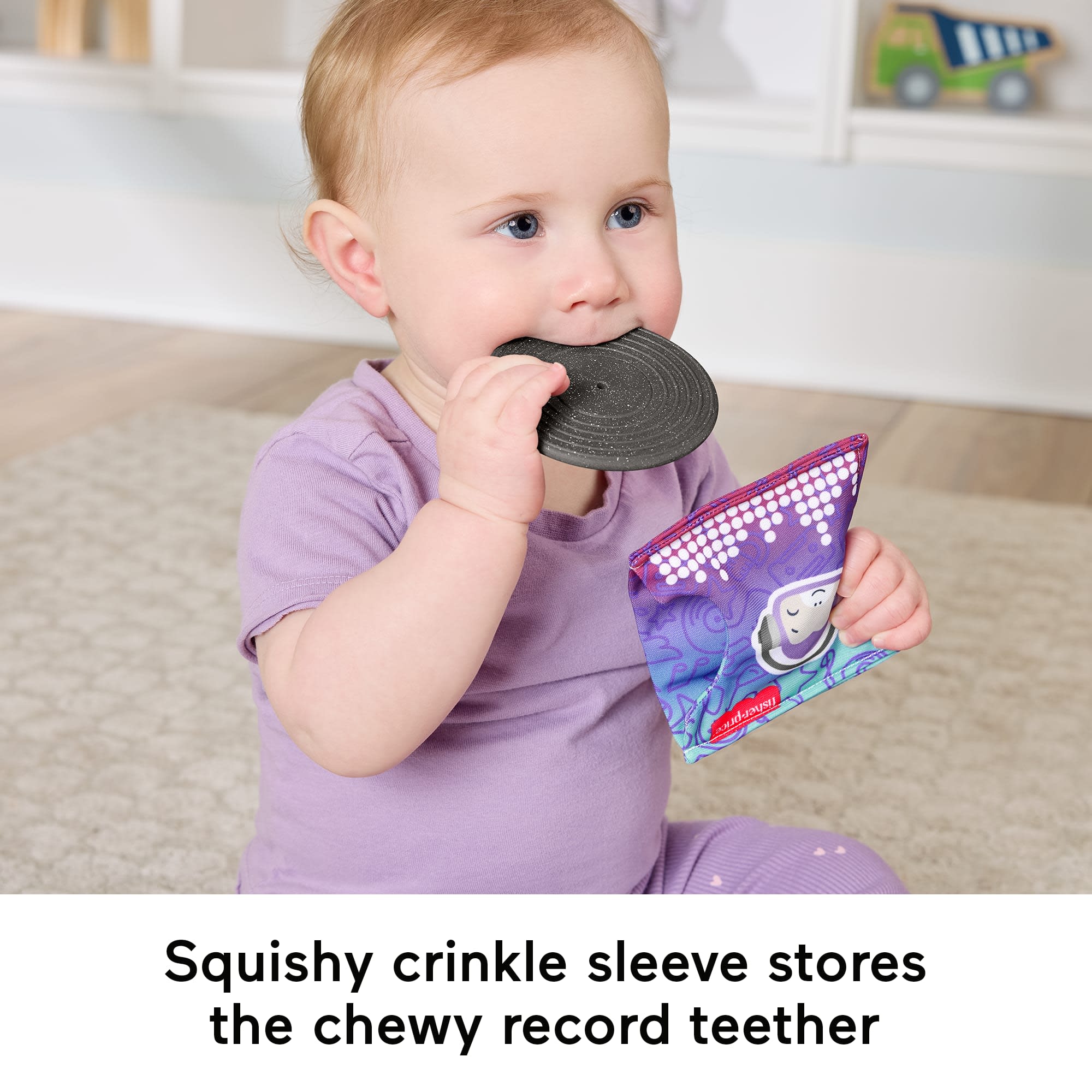 Fisher-Price Mini Me Moments DJ Gift Set. 6-Piece Sensory Baby Toys For Newborn Play - Image 5