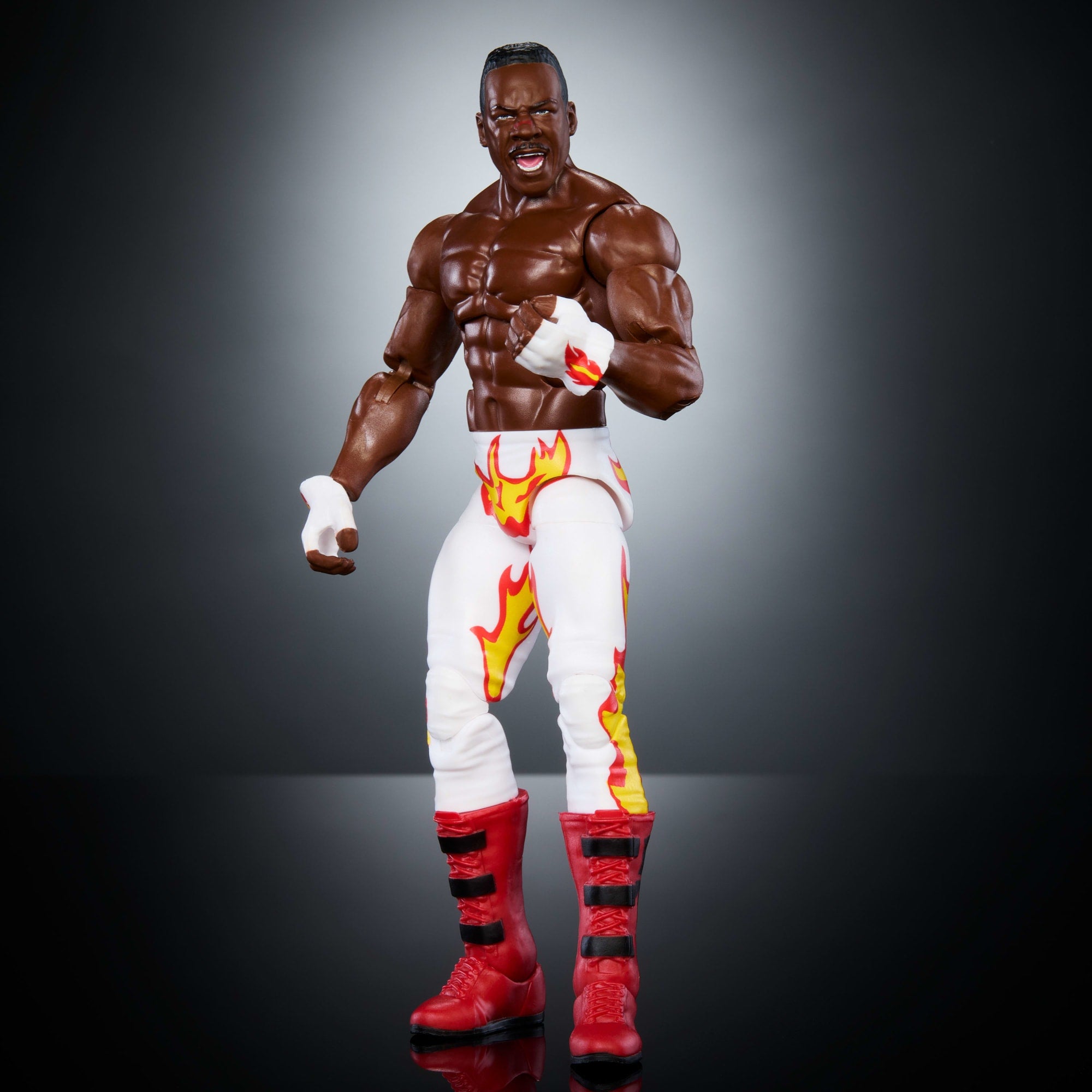 WWE Elite Collection Monday Night War Booker T Action Figure & Golga Build-A-Figure Parts - Image 3