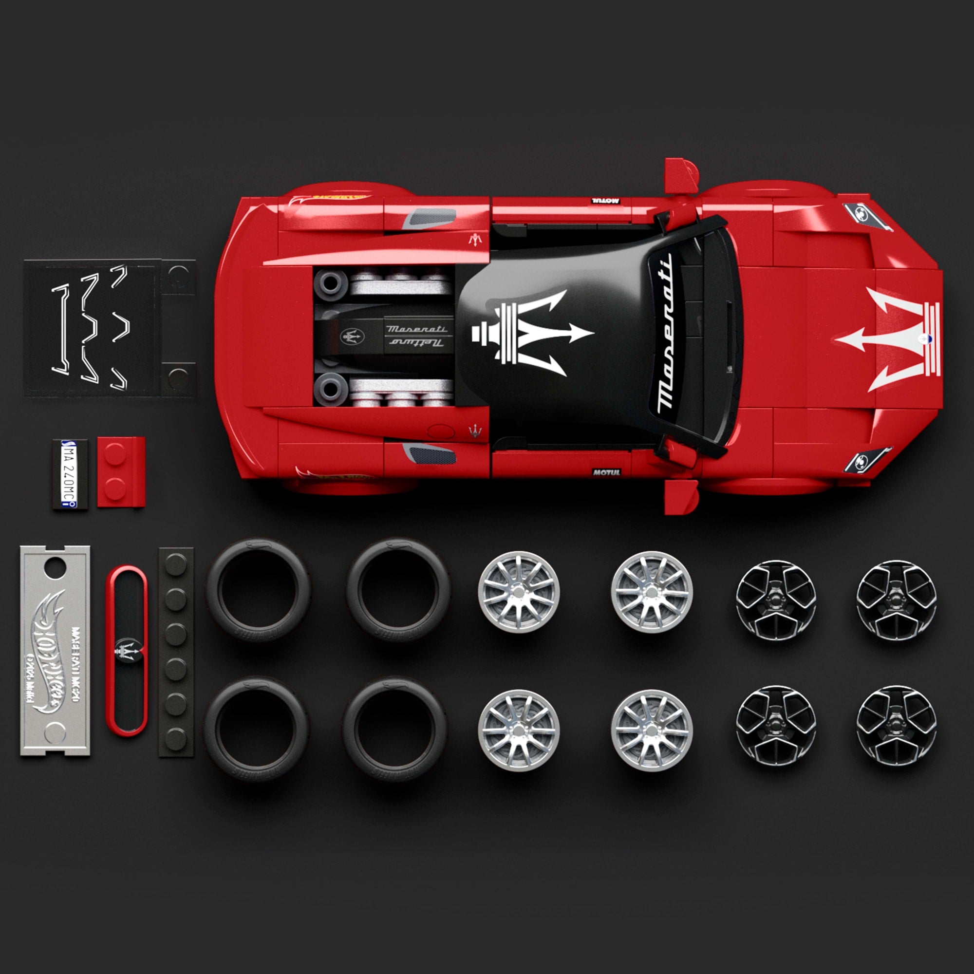 MEGA Hot Wheels Juguete de Construcción Speed Maserati MC20 - Image 4