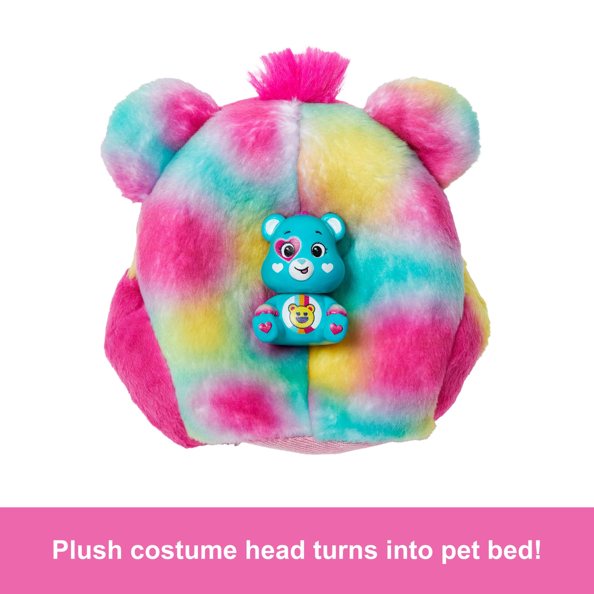 Barbie Cutie Reveal Care Bears Doll & Accessories. Series 2 Good Vibes Bear With 10 Surprises - Image 4