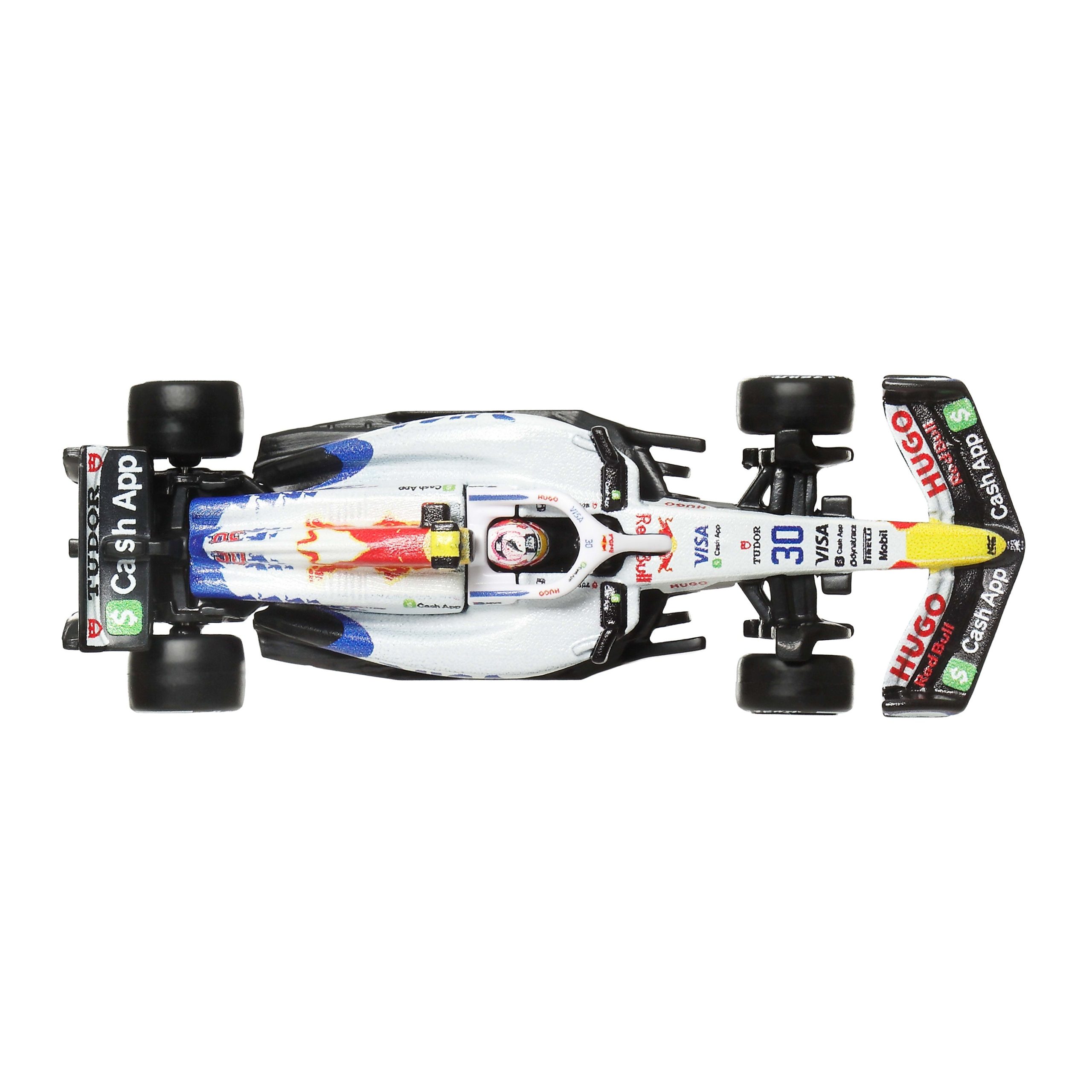 Hot Wheels 1:64 Scale Premium Die-Cast Formula 1 Collectible Toy Race Car - Image 4