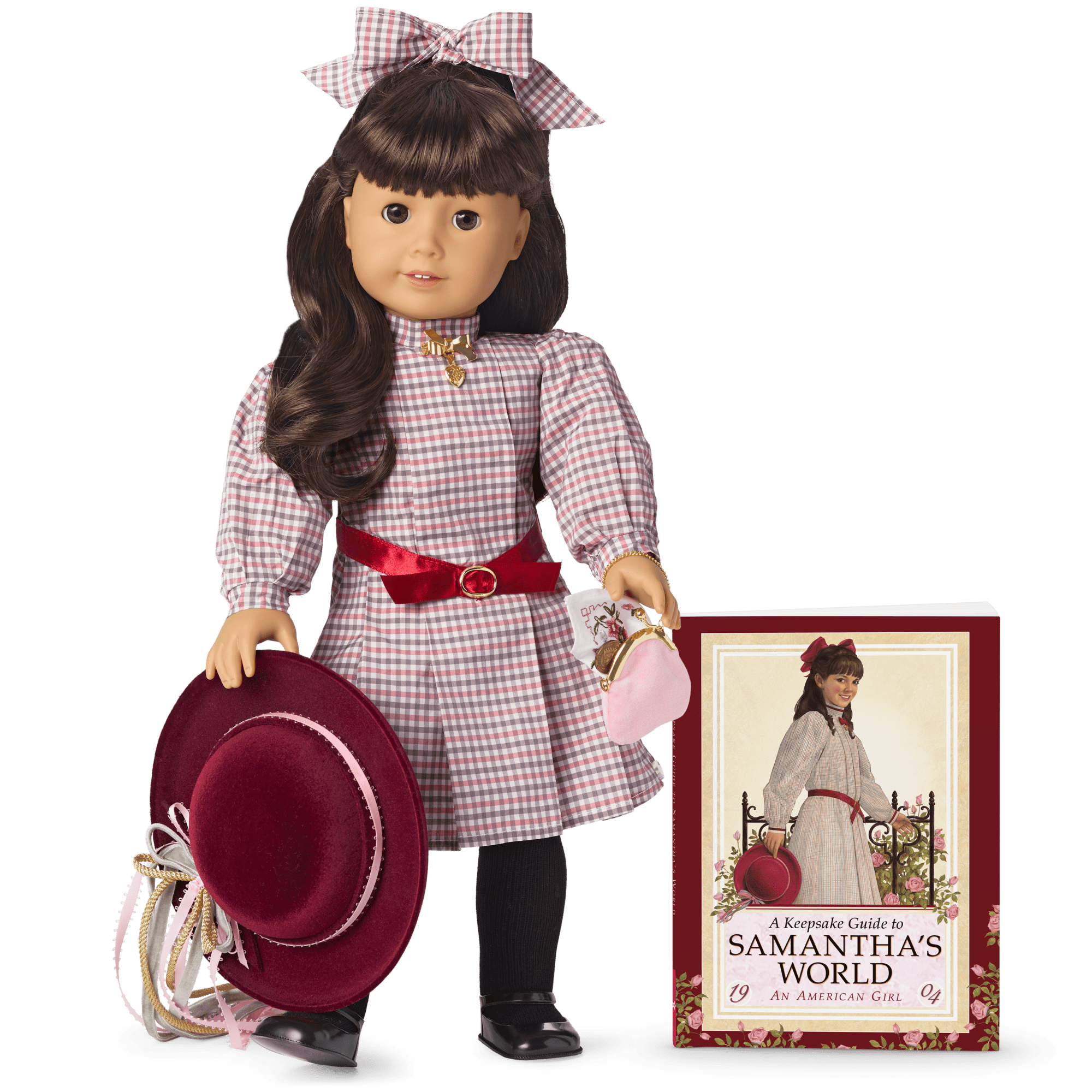 Samantha Parkington™ 18-inch Doll. Book & Accessories (Historical Characters)