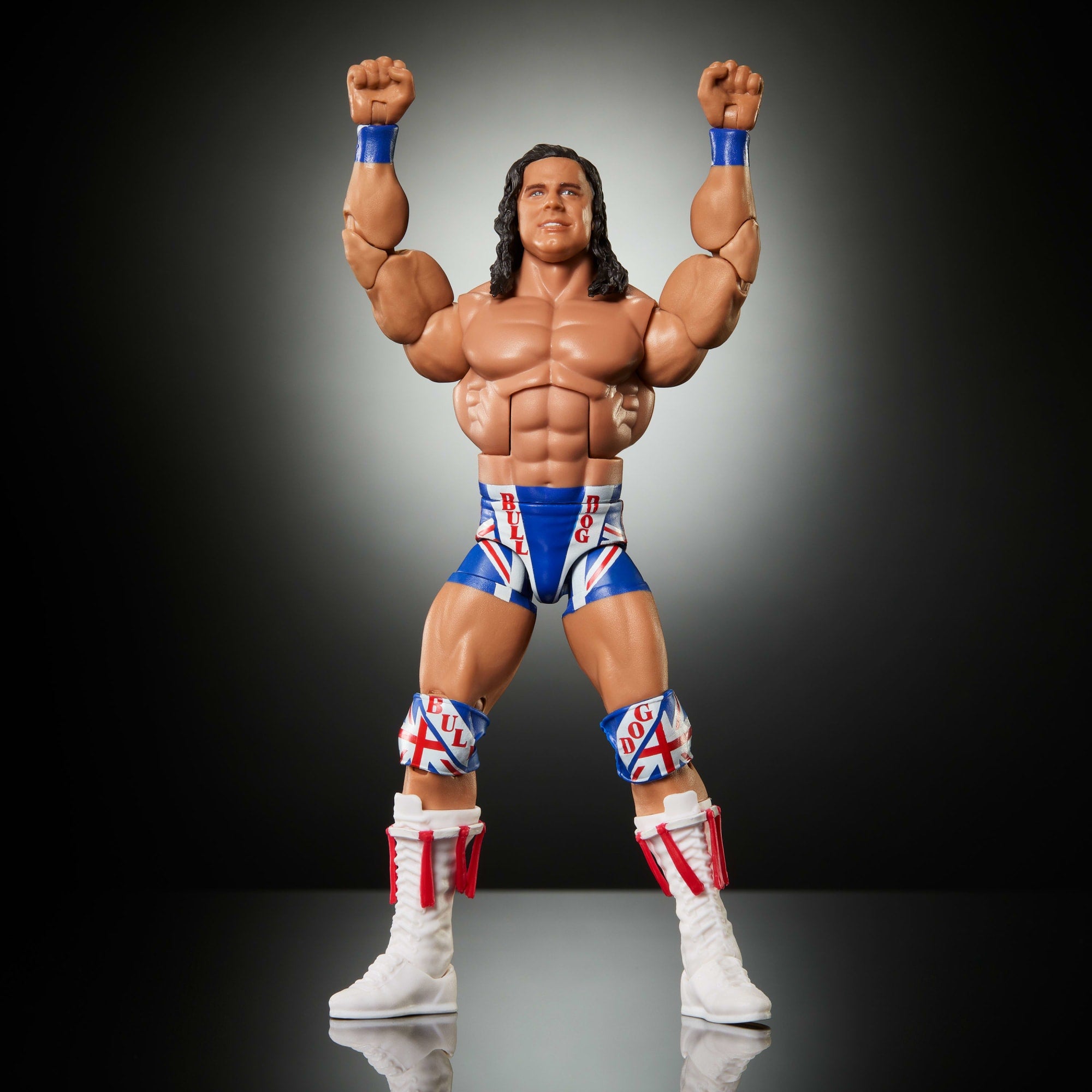 WWE Elite Legends British Bulldog Action Figure - Image 2