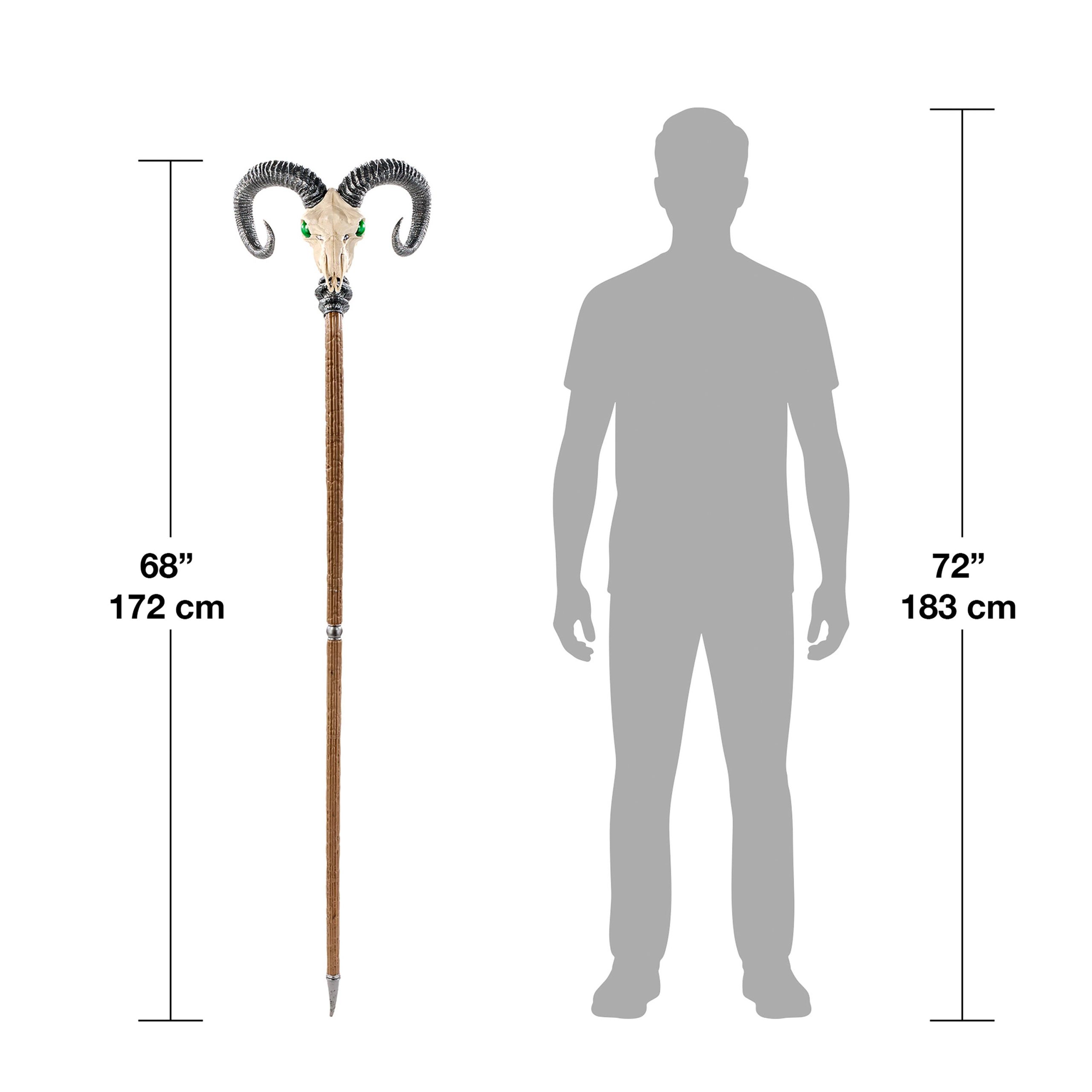Masters Of The Universe Deluxe Movie Havoc Staff For Collector Role Play. Lights & Smoke. 5 Feet Plus - Image 2