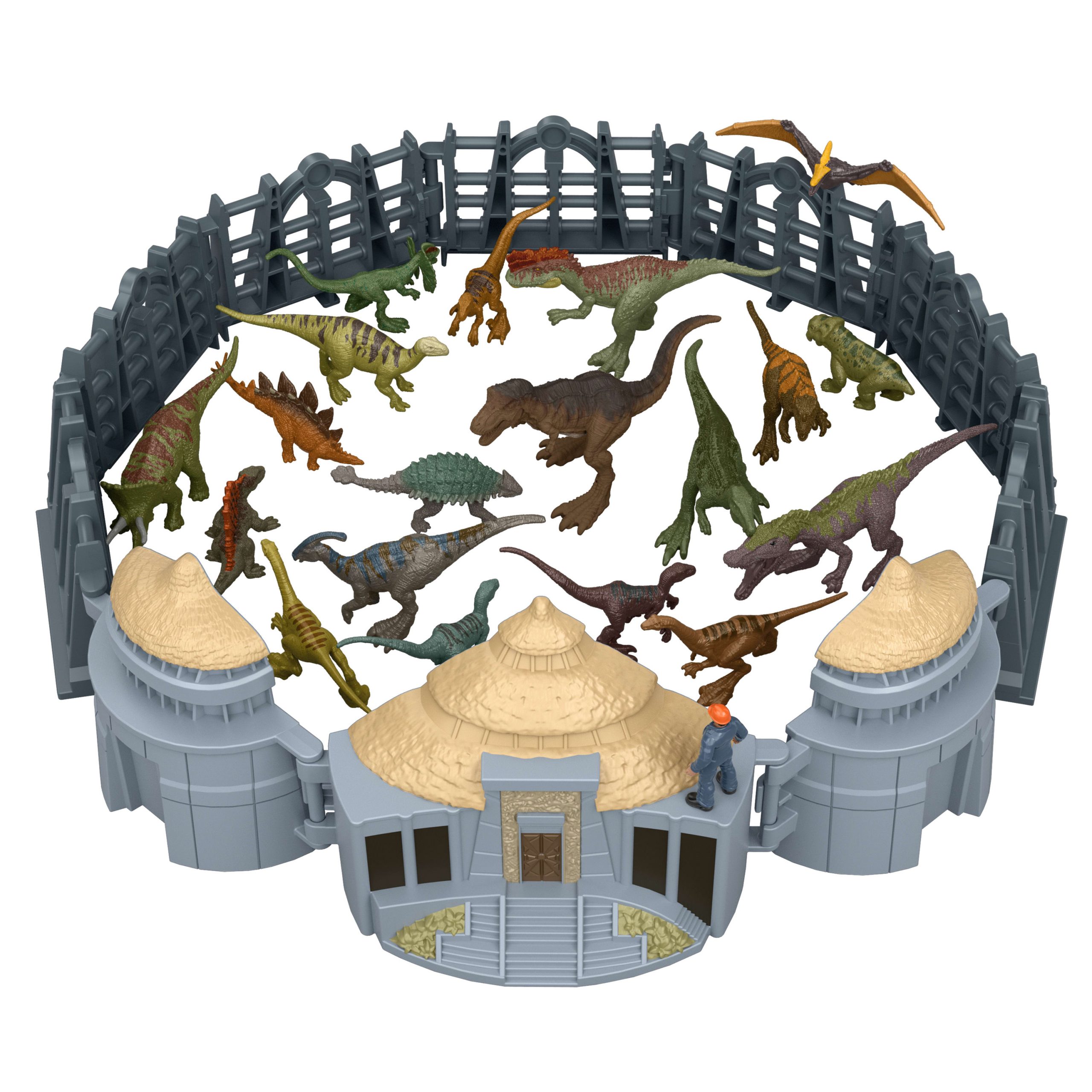 Jurassic World Island Visitor Advent Calendar. 24 Days Toy Surprises. 19 Dinosaur Minis - Image 5