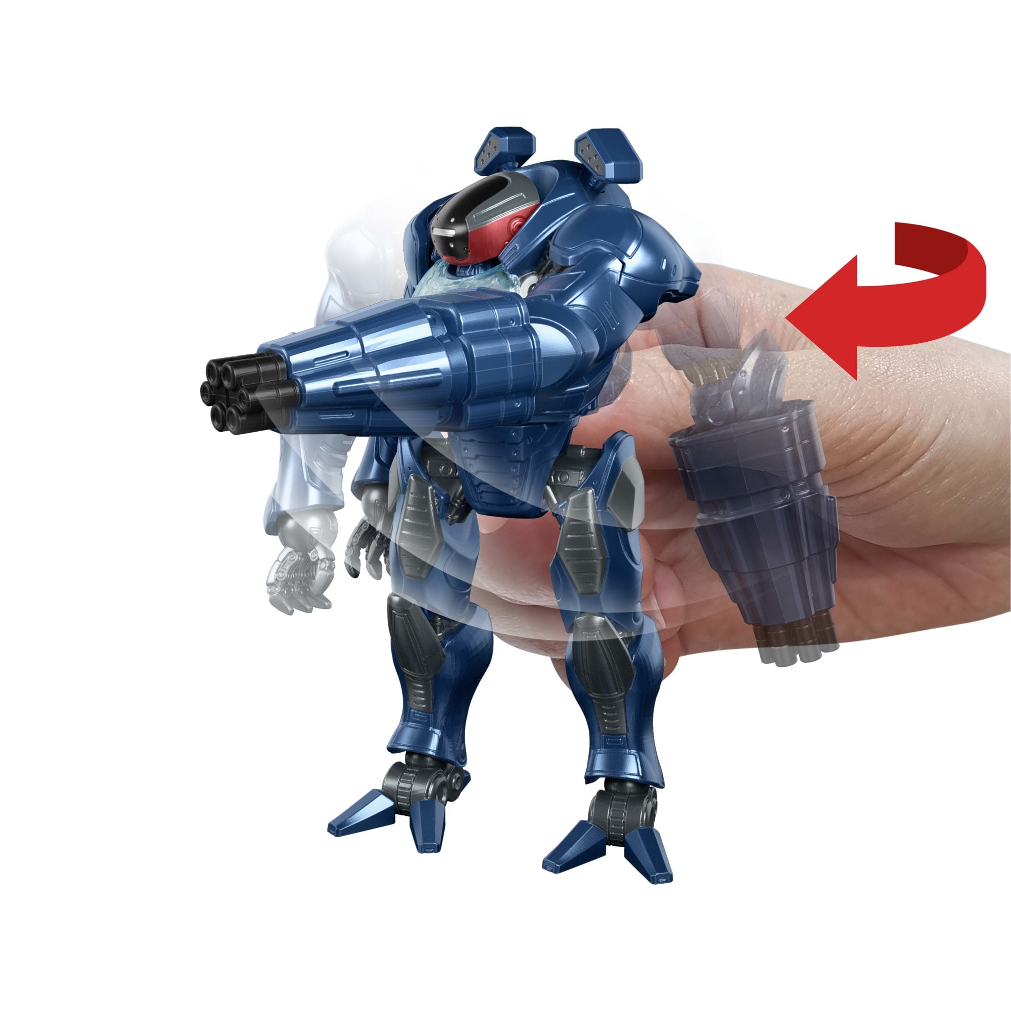 Masters of the Universe Combat Ready Roboto Action Figure - Image 3