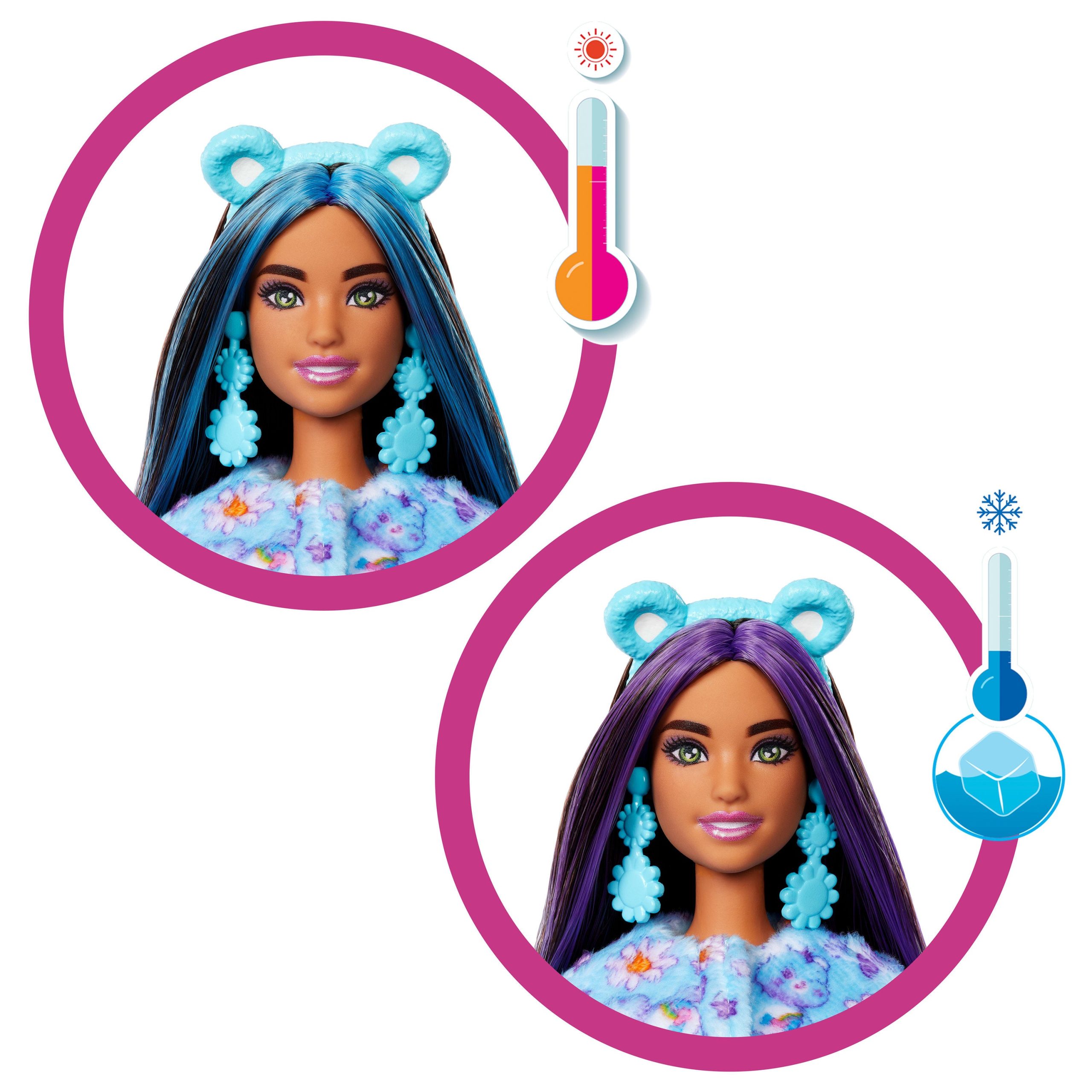 Barbie Cutie Reveal Boneca Ursinhos Carinhosos Coloridos Surpresa - Image 3