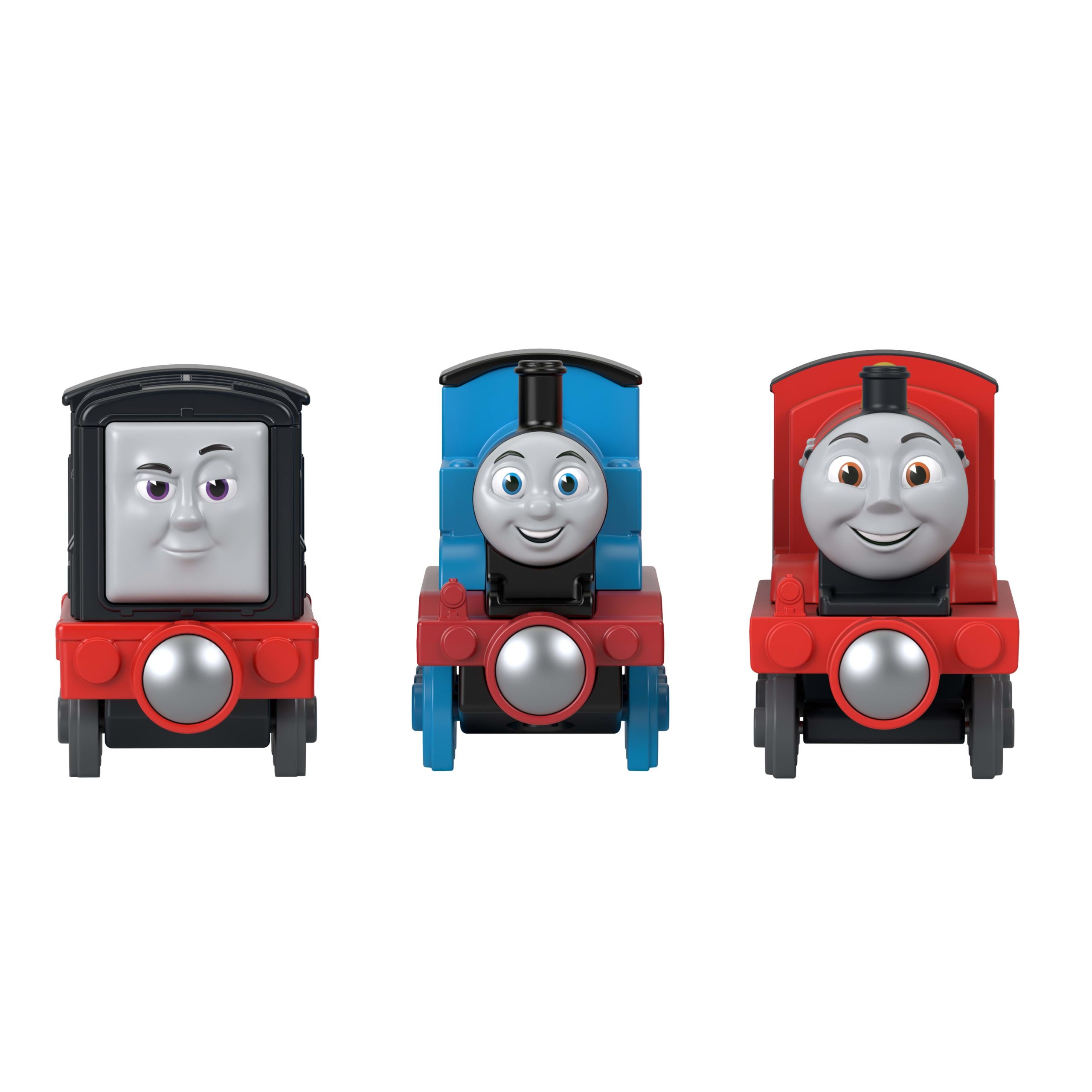Thomas & Friends By Fisher-Price Die-Cast Toy Train Multipack With Thomas. Diesel & James Engines - Image 2