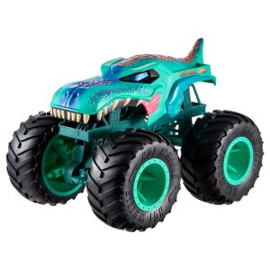 Hot Wheels-Monster Trucks Mega-Wrex Xxl-Avec Grandes Roues et Détails Brillants