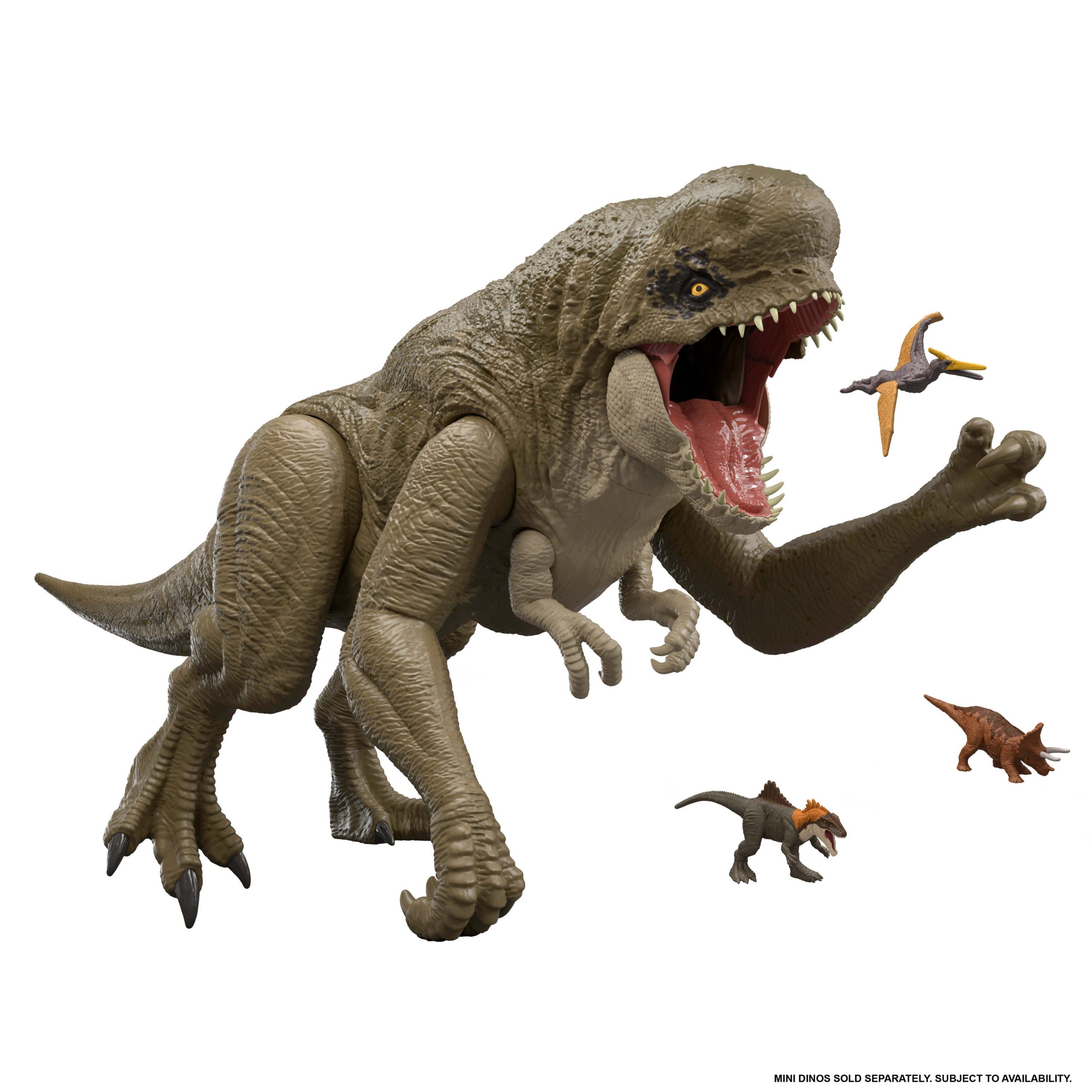 Jurassic World Rebirth Super Colossal Distortus Rex Dinosaur Figure. 31 Inch. Swallows Minis - Image 5