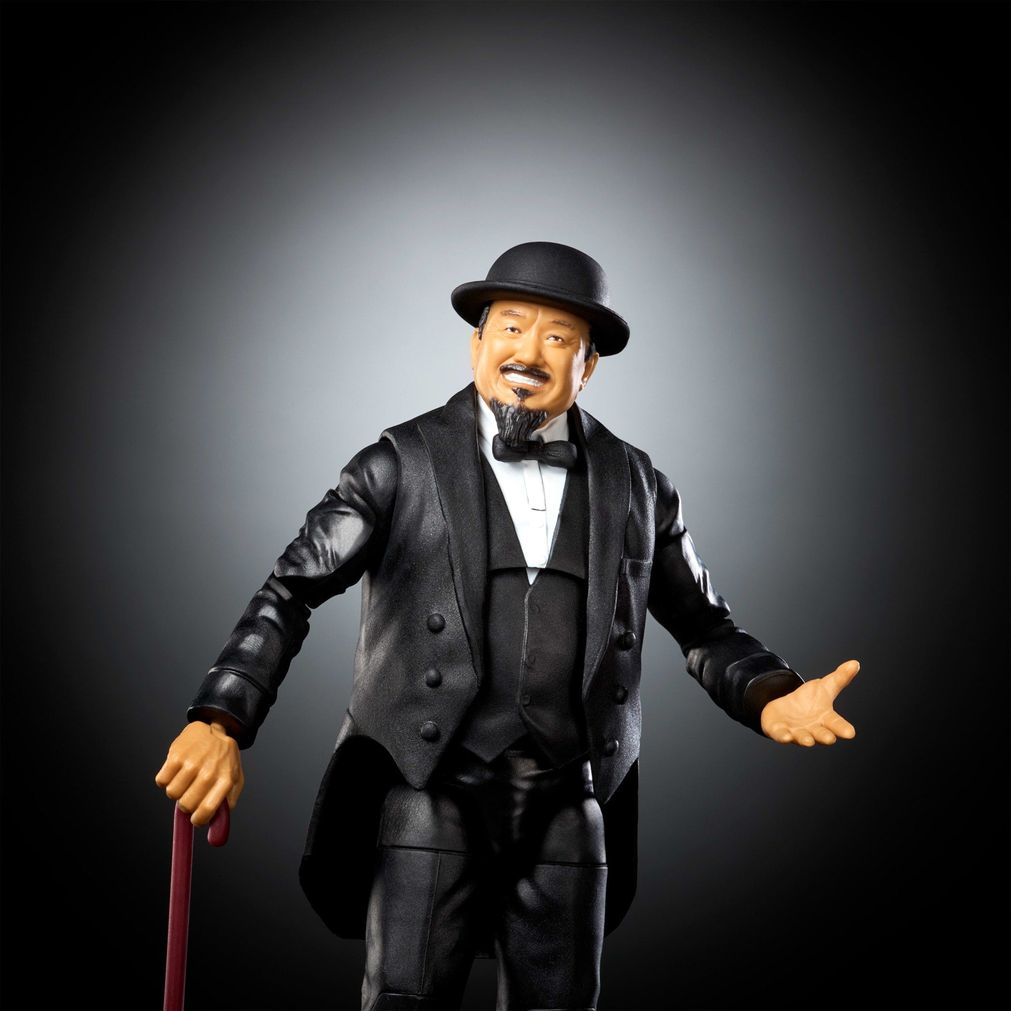 WWE Elite Legends Mr. Fuji Action Figure & Accessories. Series 30 6-Inch Collectible Set - Image 4