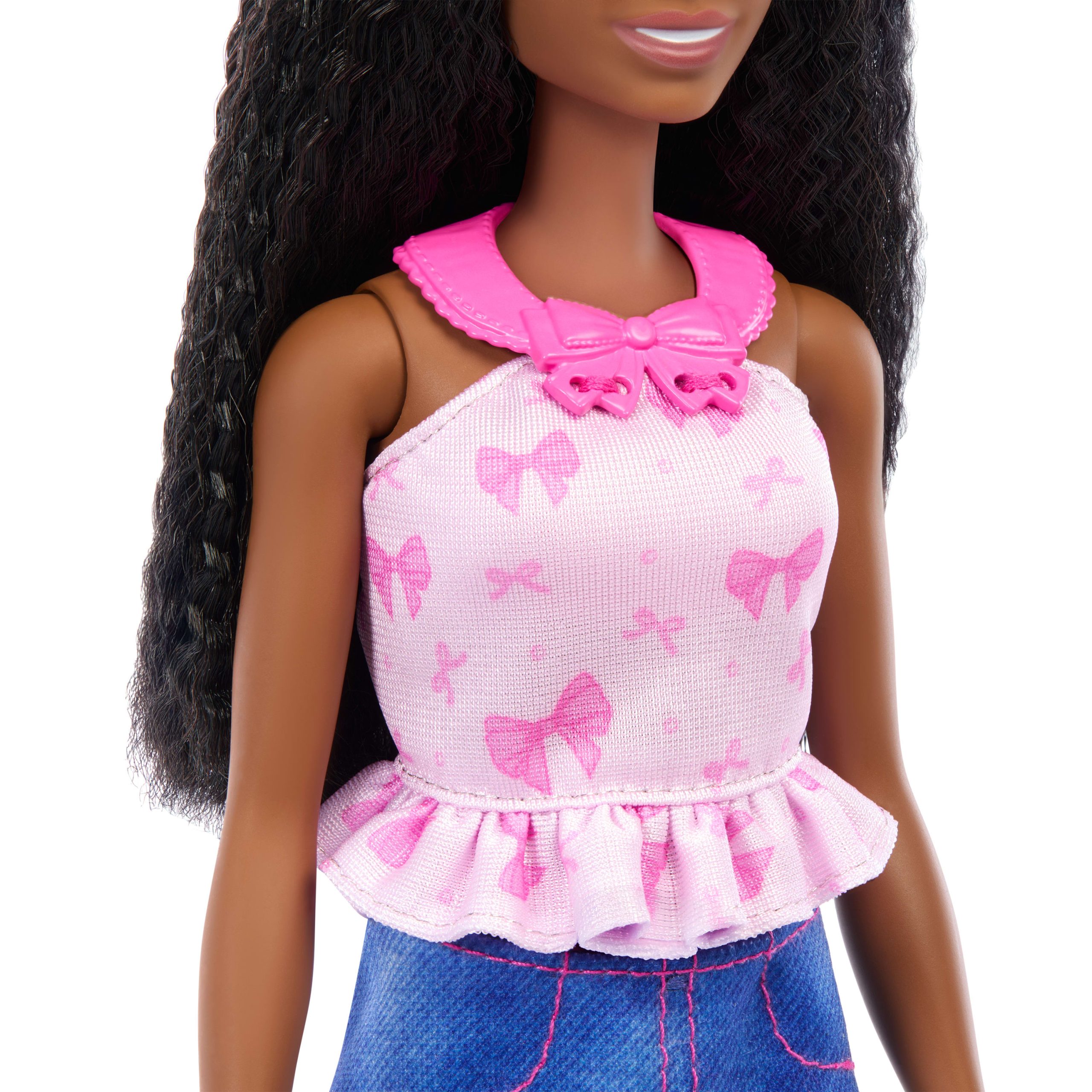 Barbie Easy To Dress Brooklyn Doll Featuring Easy To Dress. Snap On Fashions. Fashion Dolls With Brunette Brushable Hair - Image 4