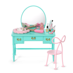 Raquel's™ Vintage Vanity for 18-inch Dolls (Girl of the Year™ 2026)