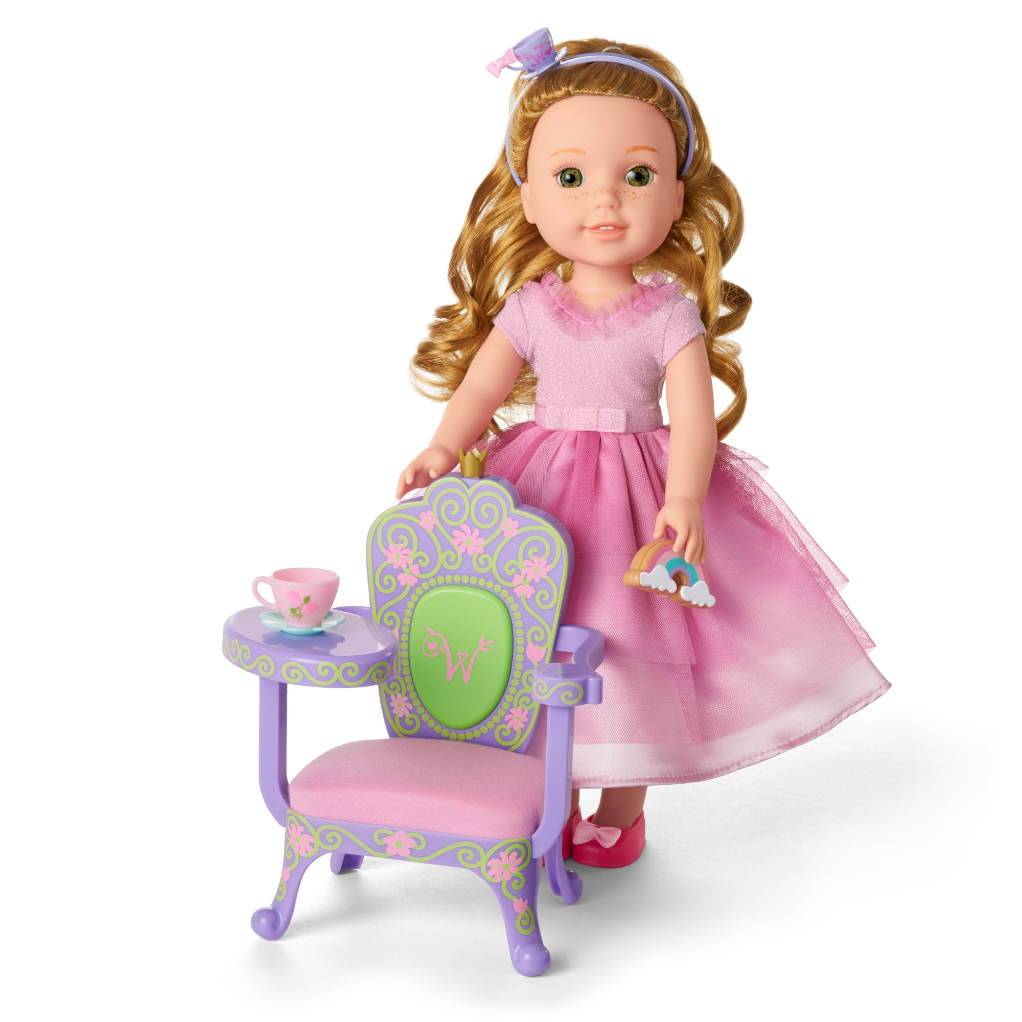 Ready to Be Royal Desk Set for WellieWishers™ Dolls - Image 2