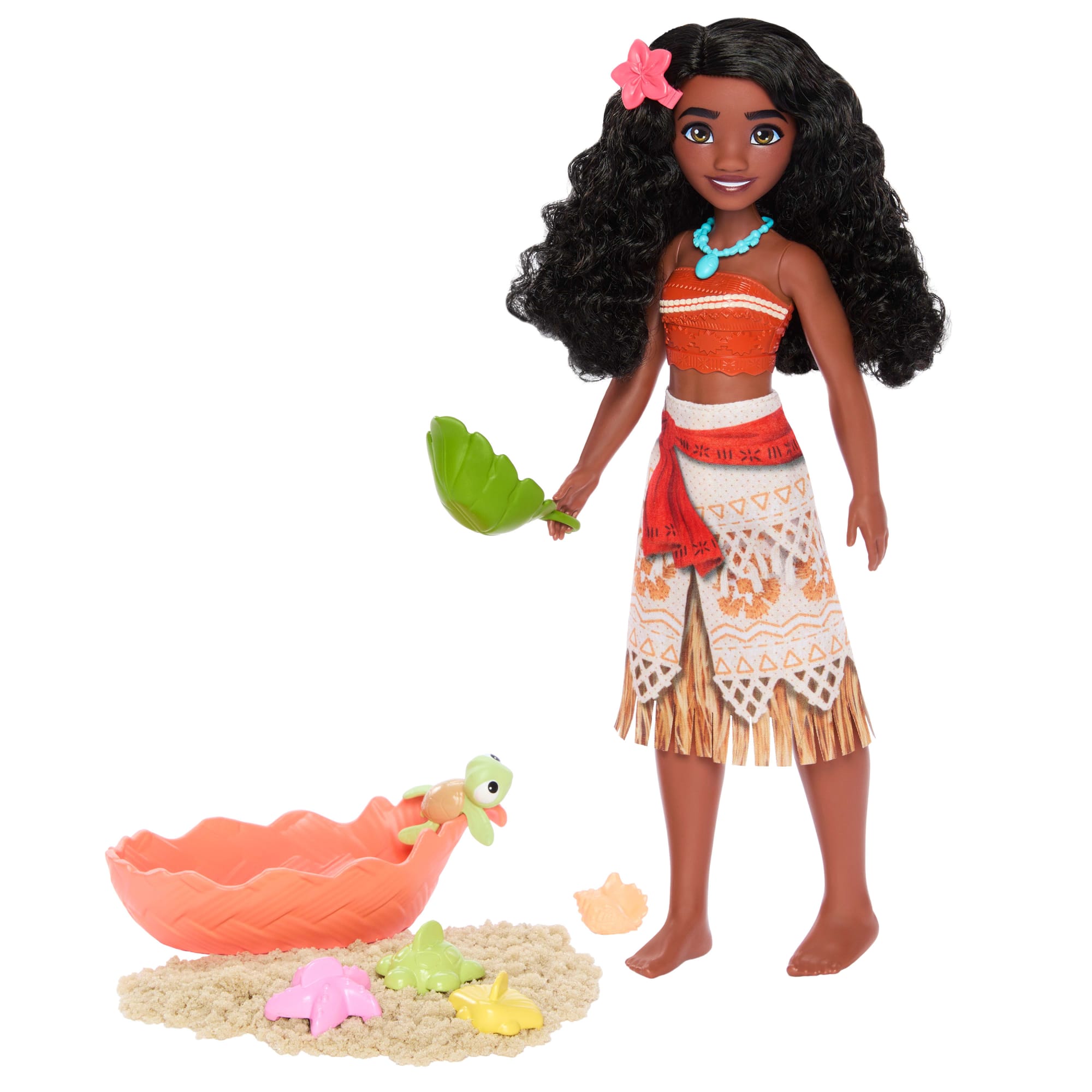 Disney Princesa Set de Juego Moana con Tortuga Bebé