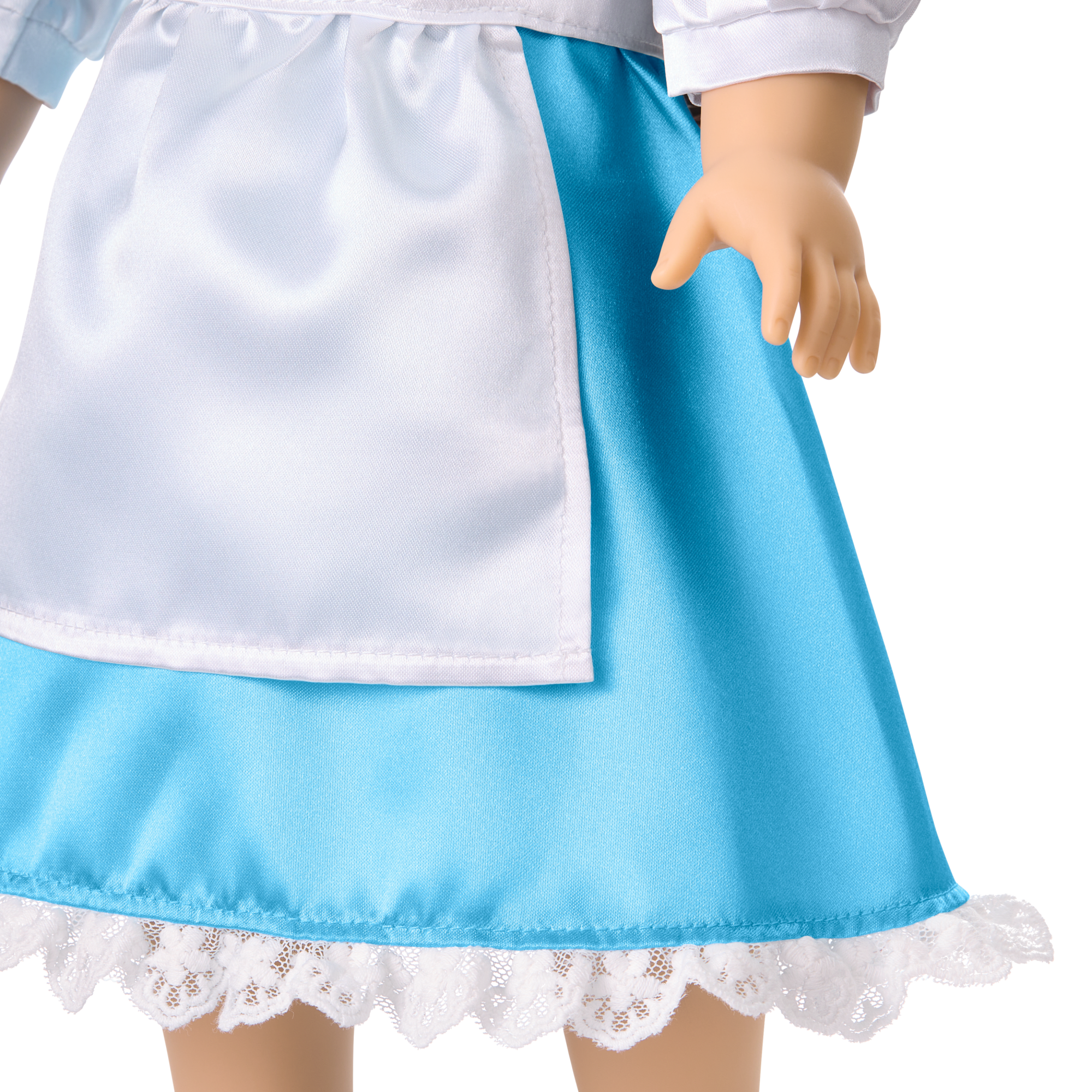 American Girl® Disney Princess Belle Blue Dress. Mrs. Potts. Chip & Accessories for 18-inch Dolls - Image 6