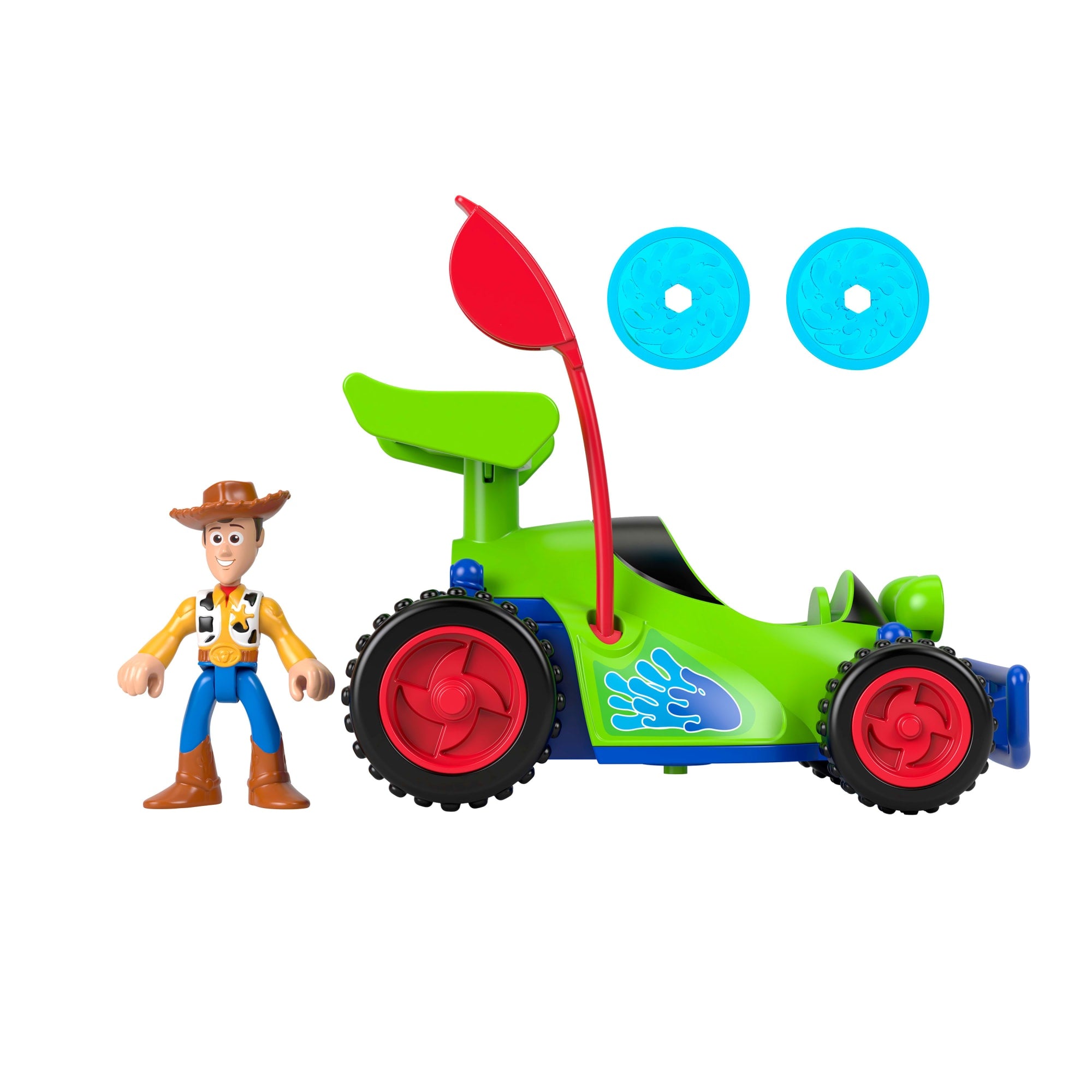 Imaginext Project Target Figura de Ação Imaginext Toy Story Pack com Woody e R.C.