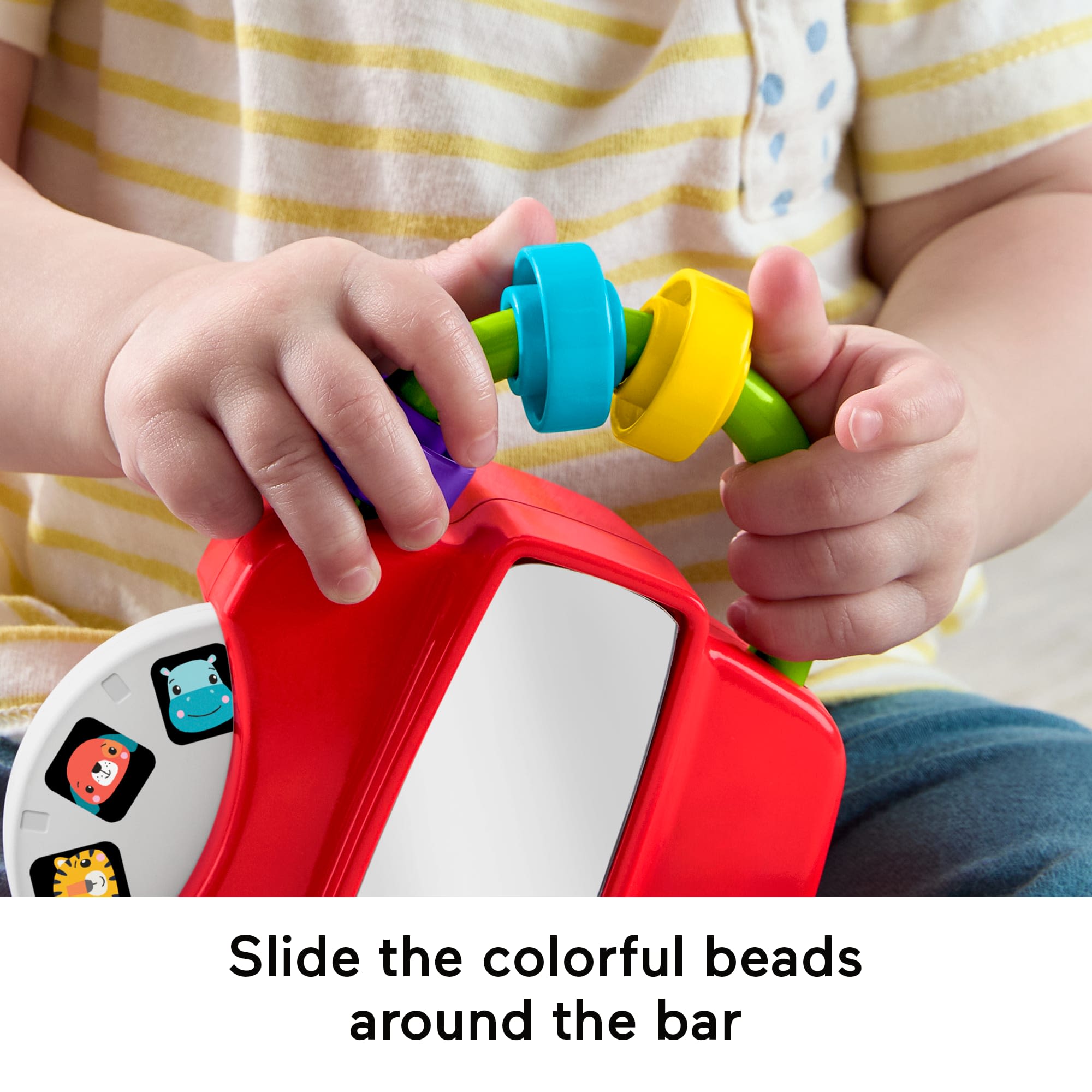 Fisher-Price Fidget Activity Viewer Baby Toy. Fine Motor Skill Developmental Play - Image 5