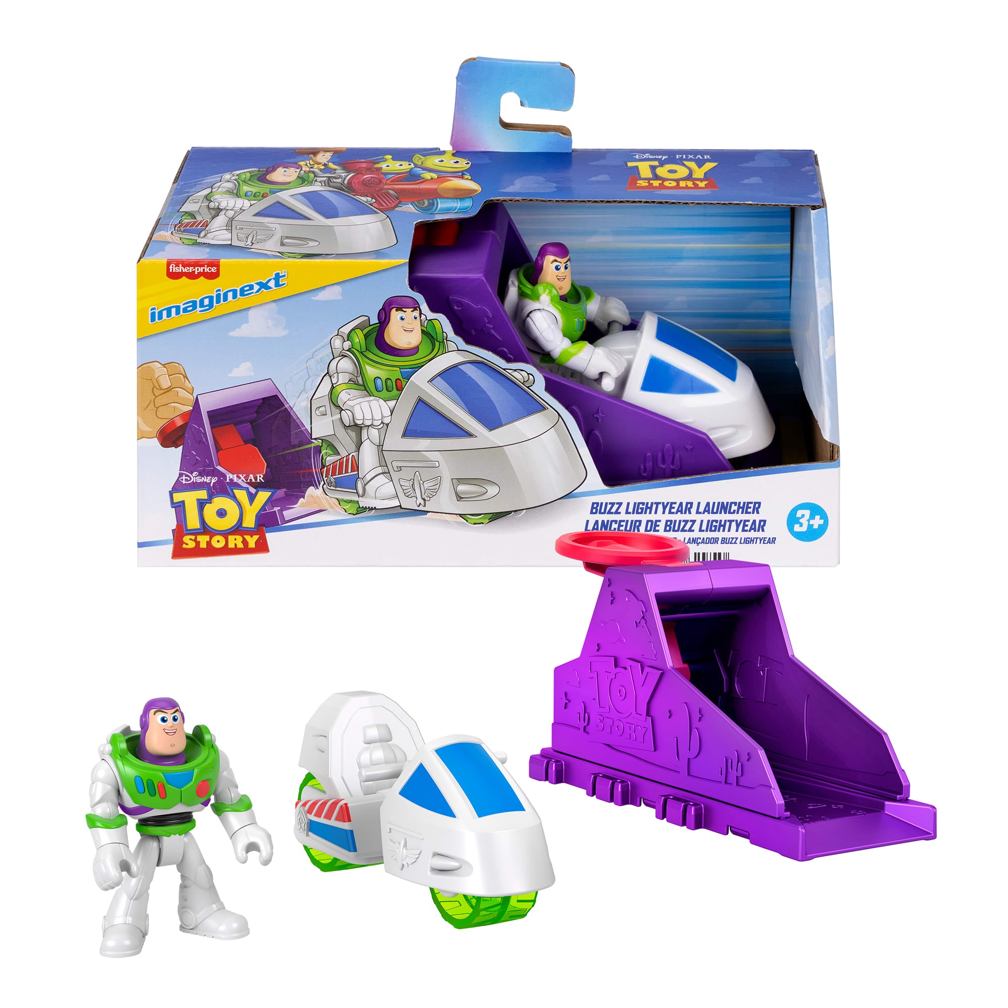 Imaginext Project Target Figura de Acción Lanzador de Impacto Secreto