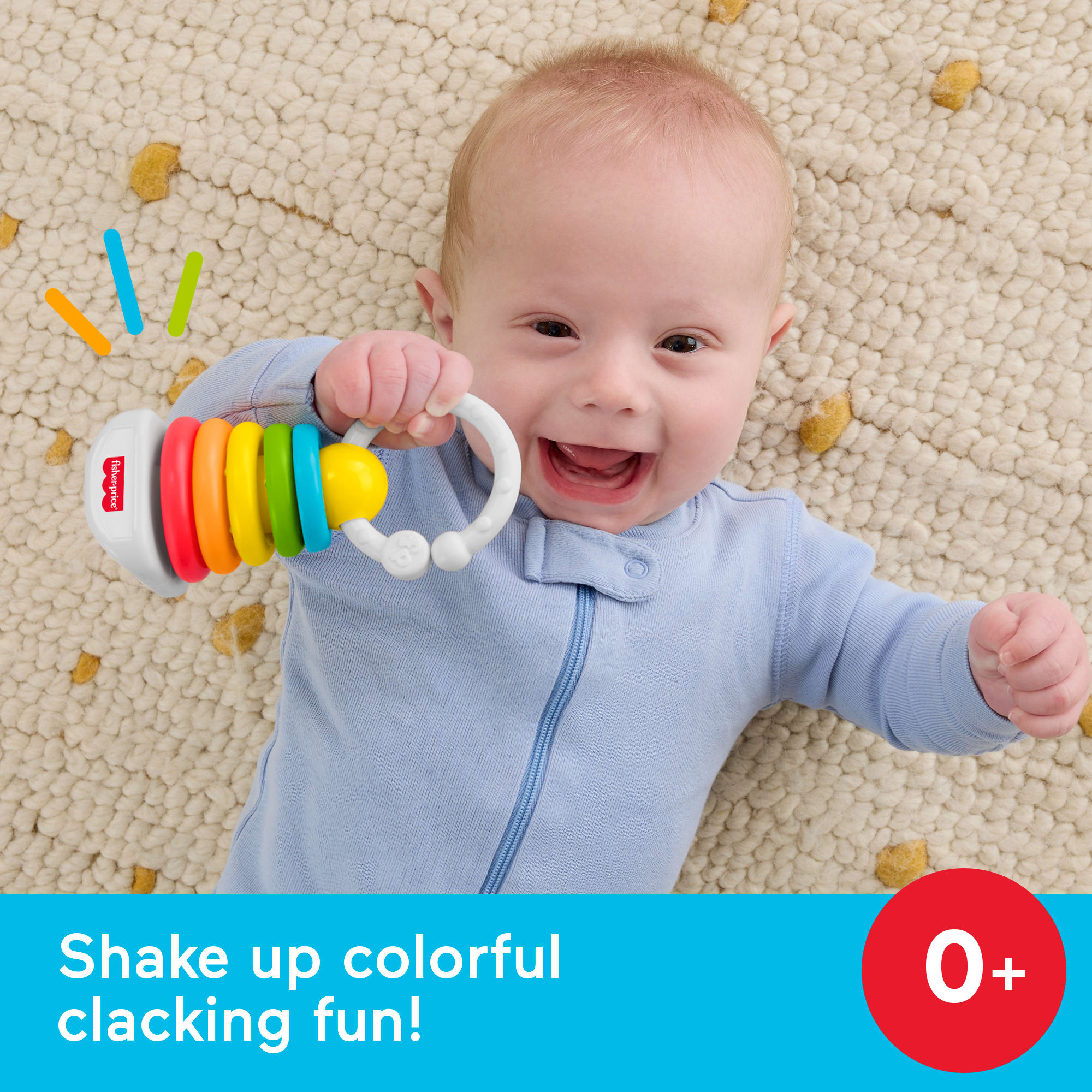 Fisher-Price Newborn Classics 4 Pack. Baby Sensory Activity Toys For Developmental Play - Image 2