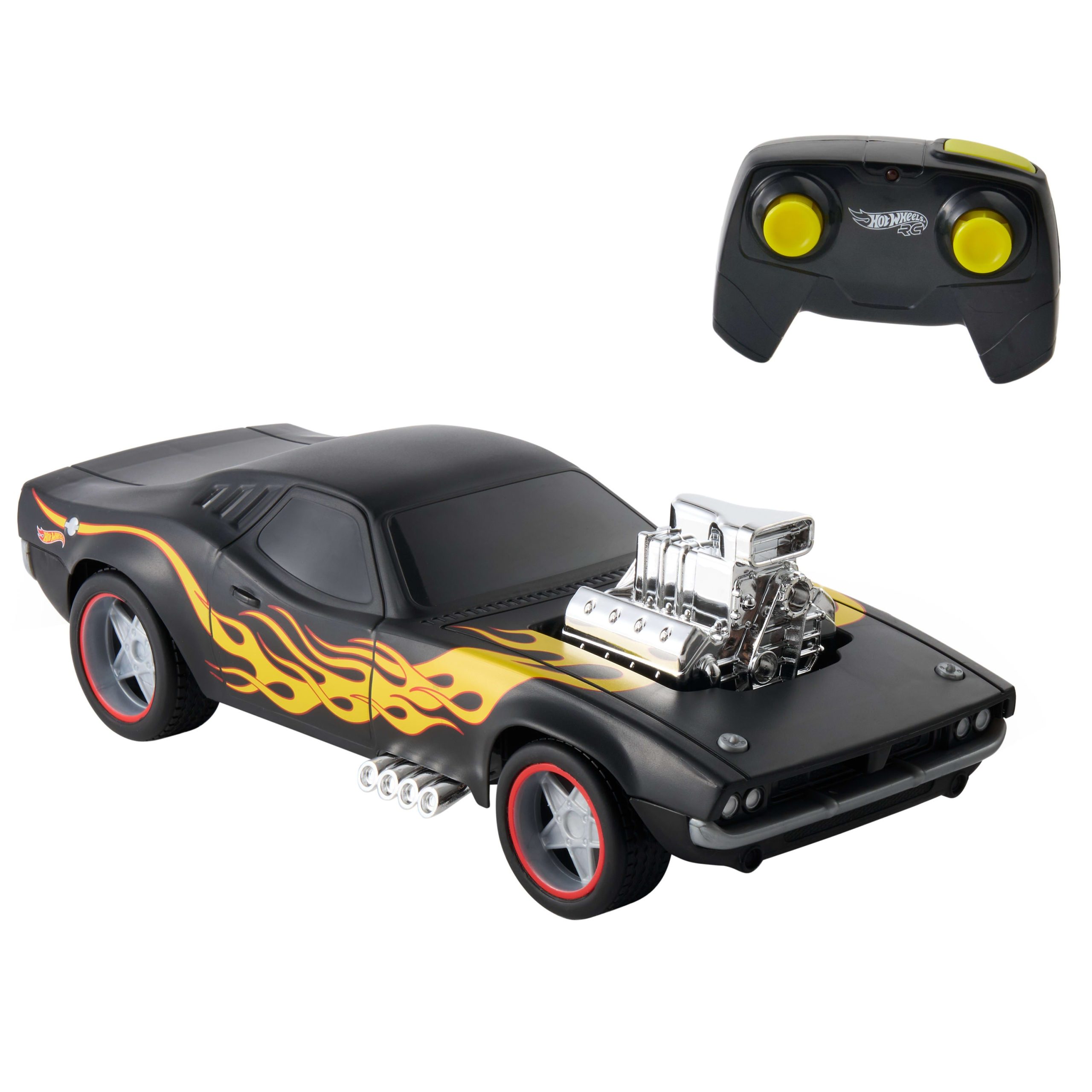 Hot Wheels RC 1:16 Scale Rodger Dodger. Remote-Control Toy Car. Battery-Operated - Image 3