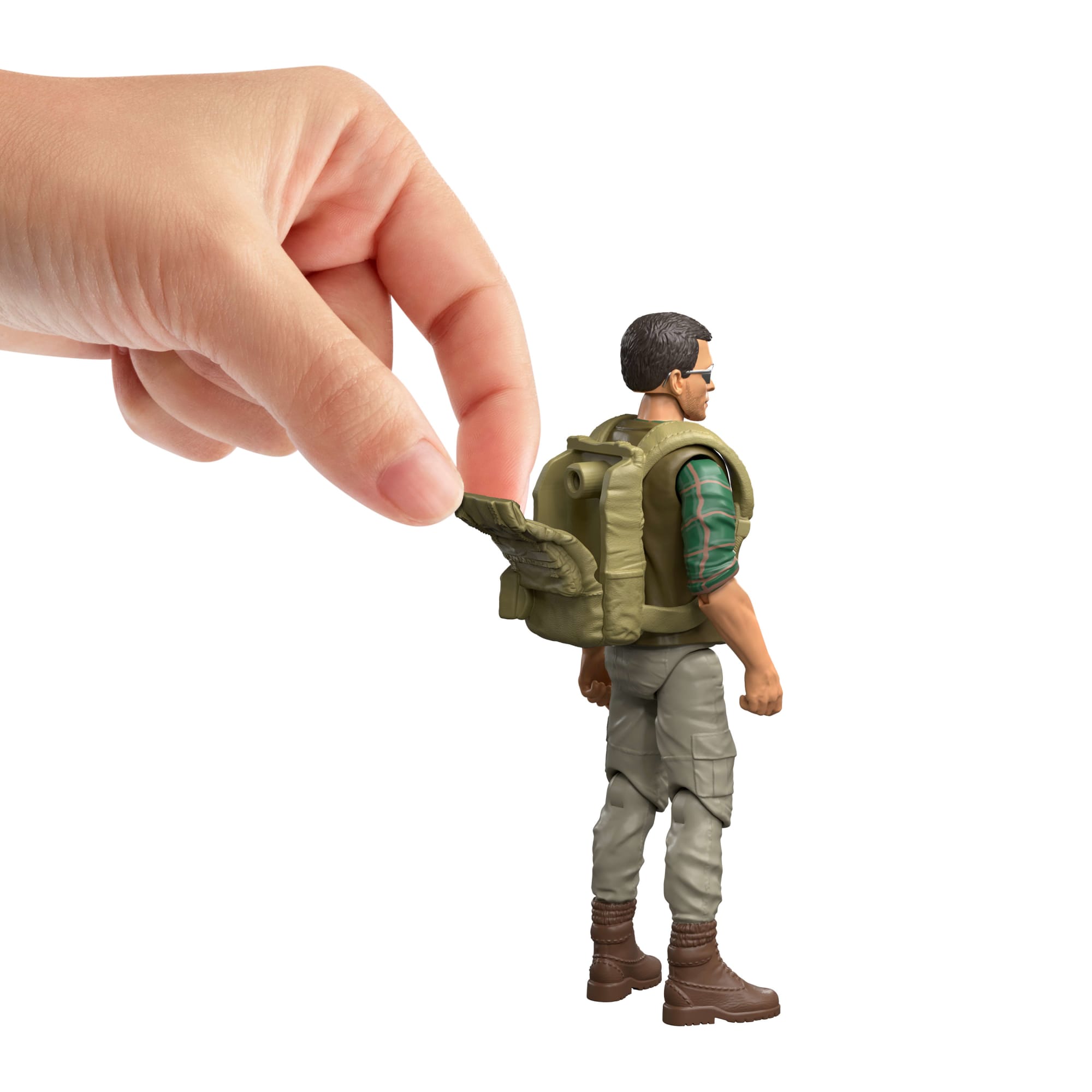 Jurassic World Rebirth Dr. Loomis & Pteranodon Figures Pack. Movie Accurate 3.75-Inch Scale - Image 3