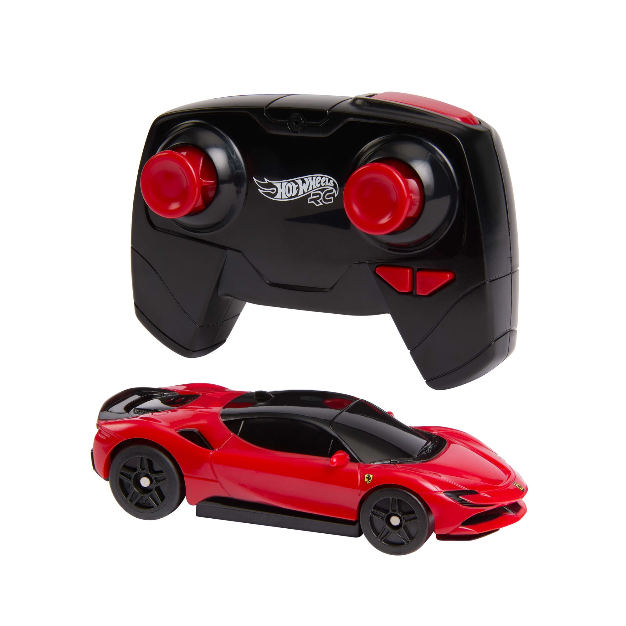Hot Wheels RC 1:64 Ferrari Sf90 Stradale Assetto Fiorano Battery-Powered Remote-Control Car - Image 6