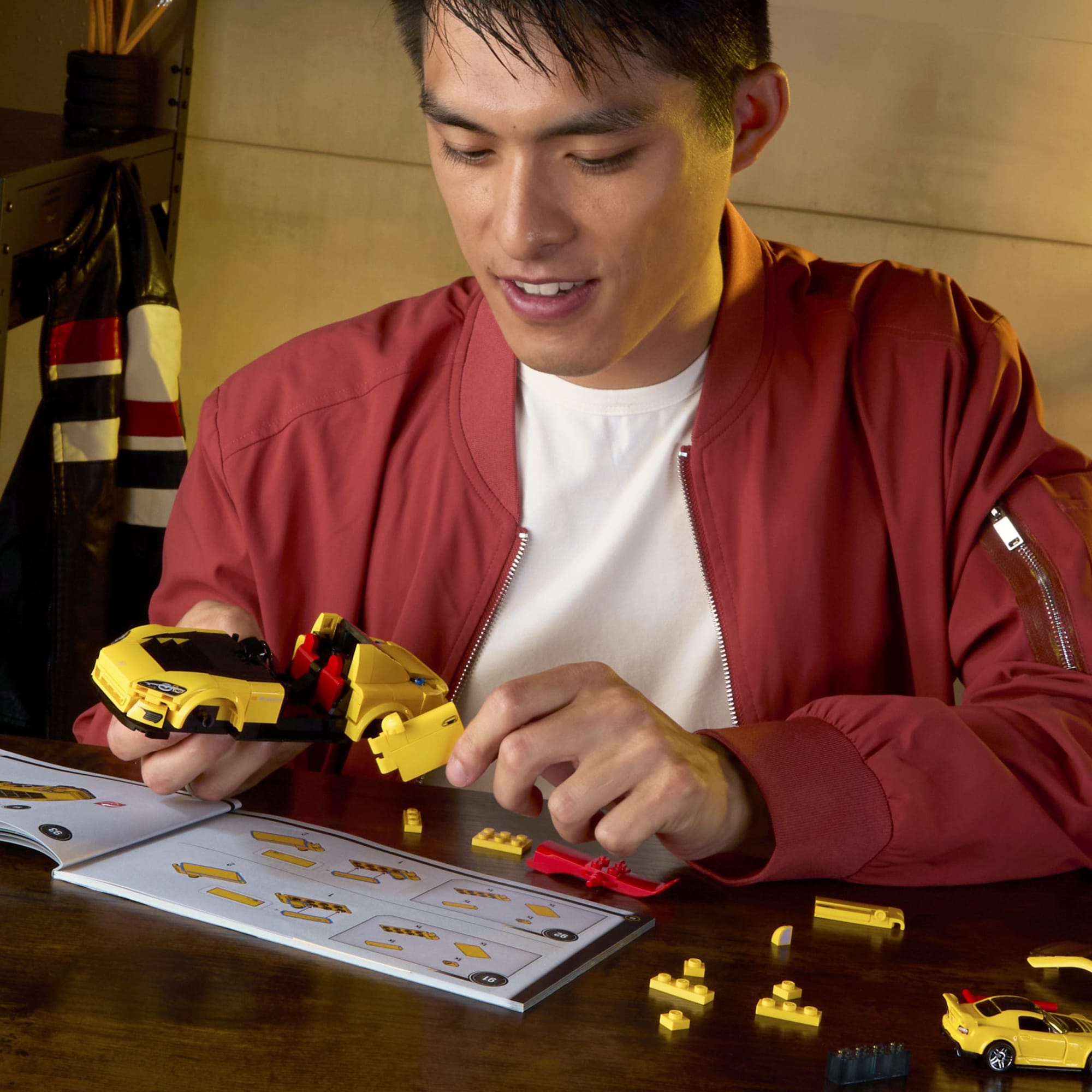 Mattel Brick Shop Hot Wheels Jogo de Construção Speed '07 Honda S2000 - Image 2