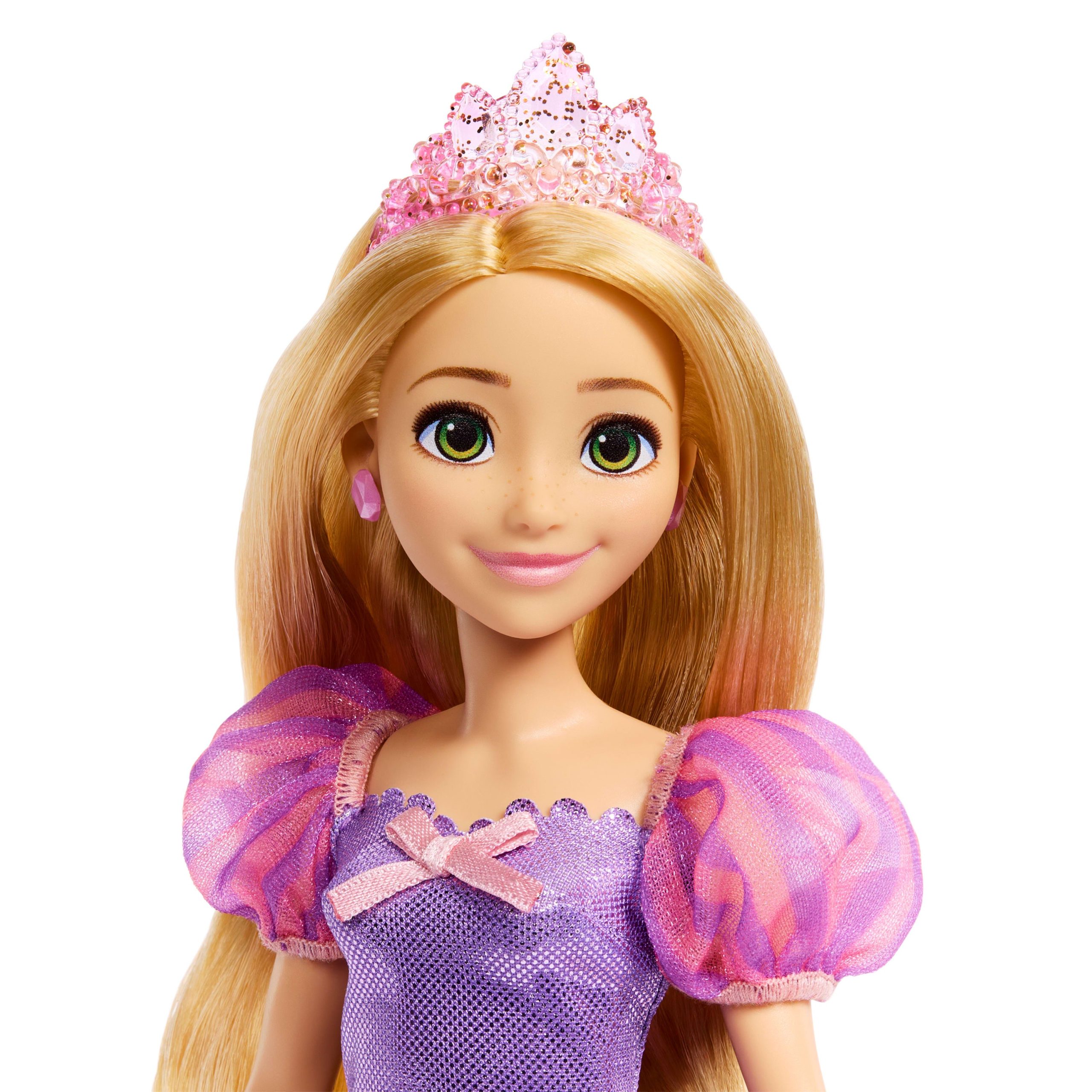 Disney Princess Enchanted Stories Rapunzel Fashion Doll With Sparkling Dress & Accessories. Posable - Image 3