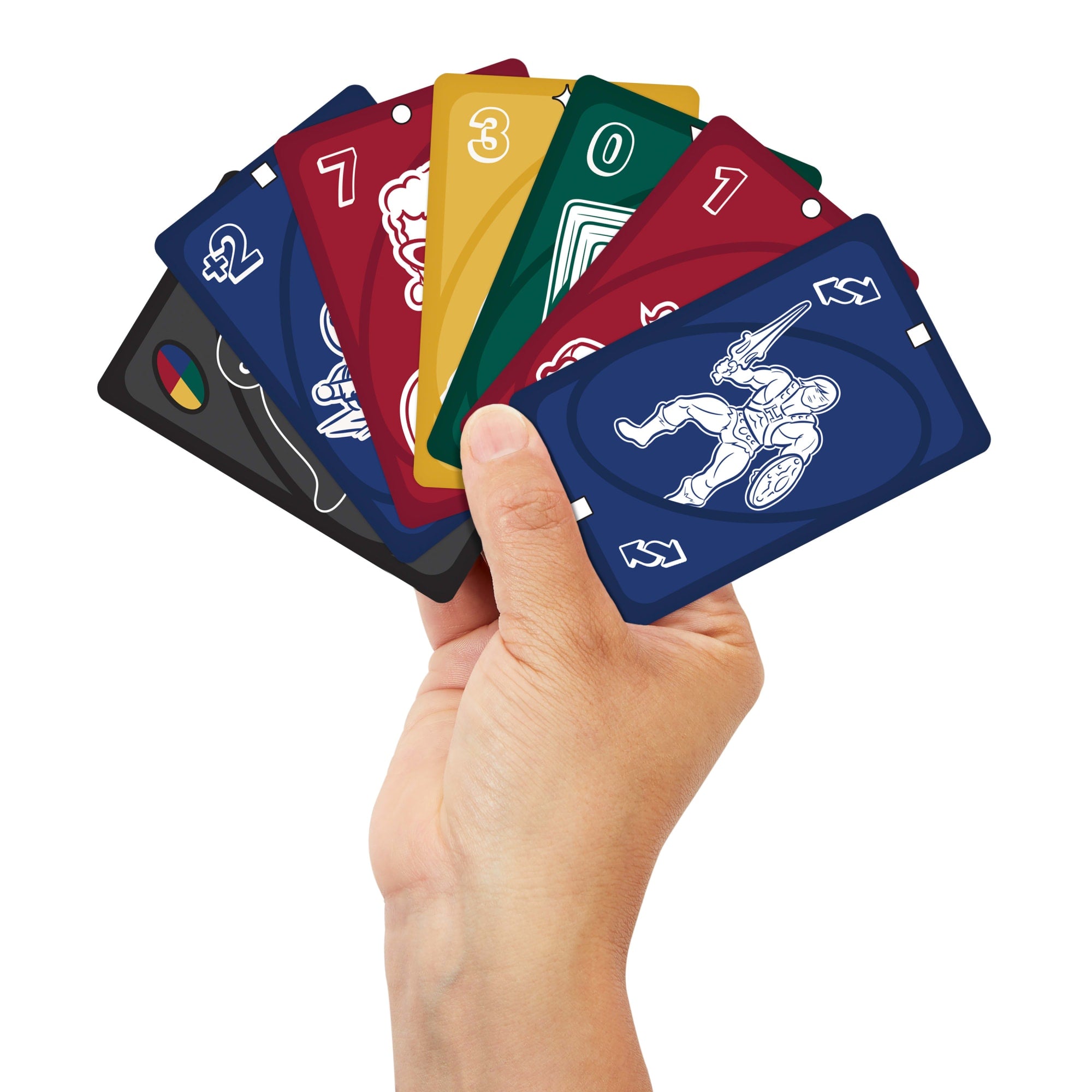 Uno® Jeu de Cartes Rouge Rubis 80Ans Mattel - Image 2