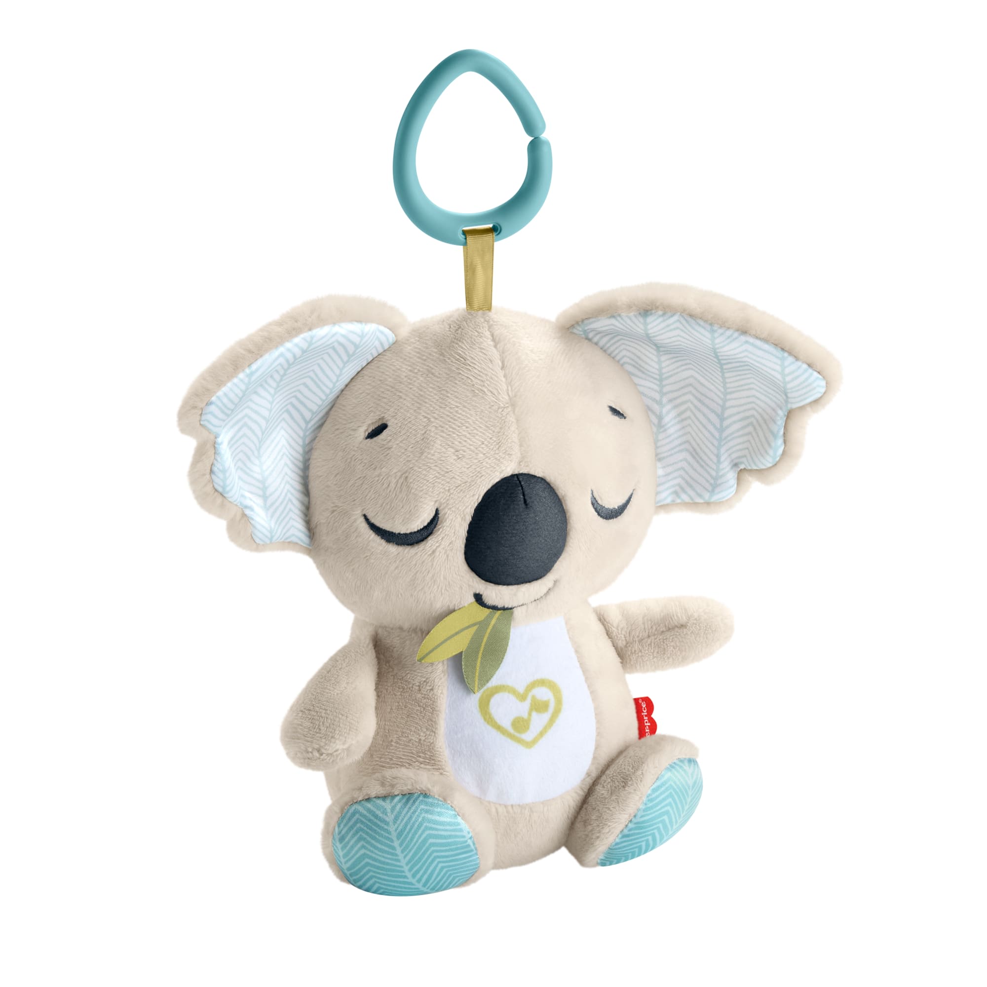 Fisher-Price On-The-Go Koala Soother Toy. Plush Portable Sound Machine For Newborns
