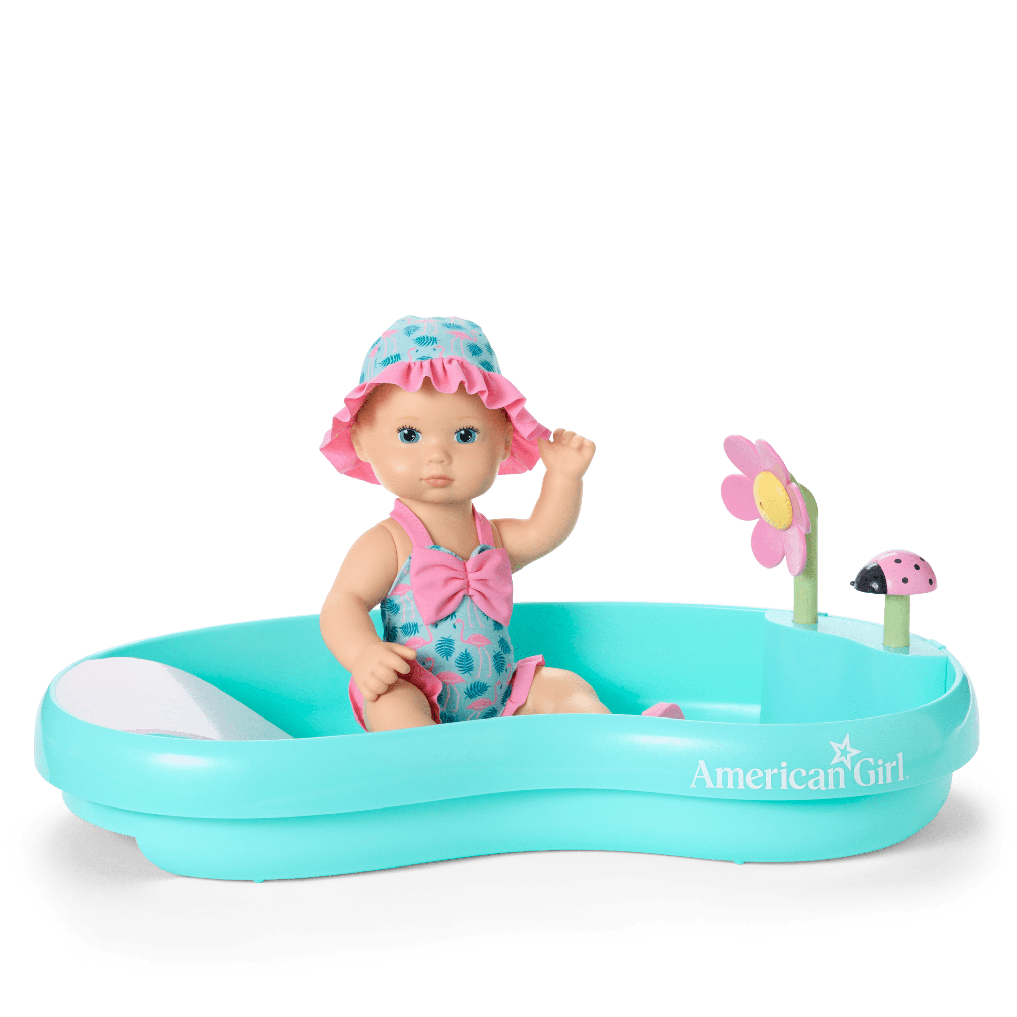 Flamingo Fun Play Set (Bitty Baby® Splash™) - Image 9