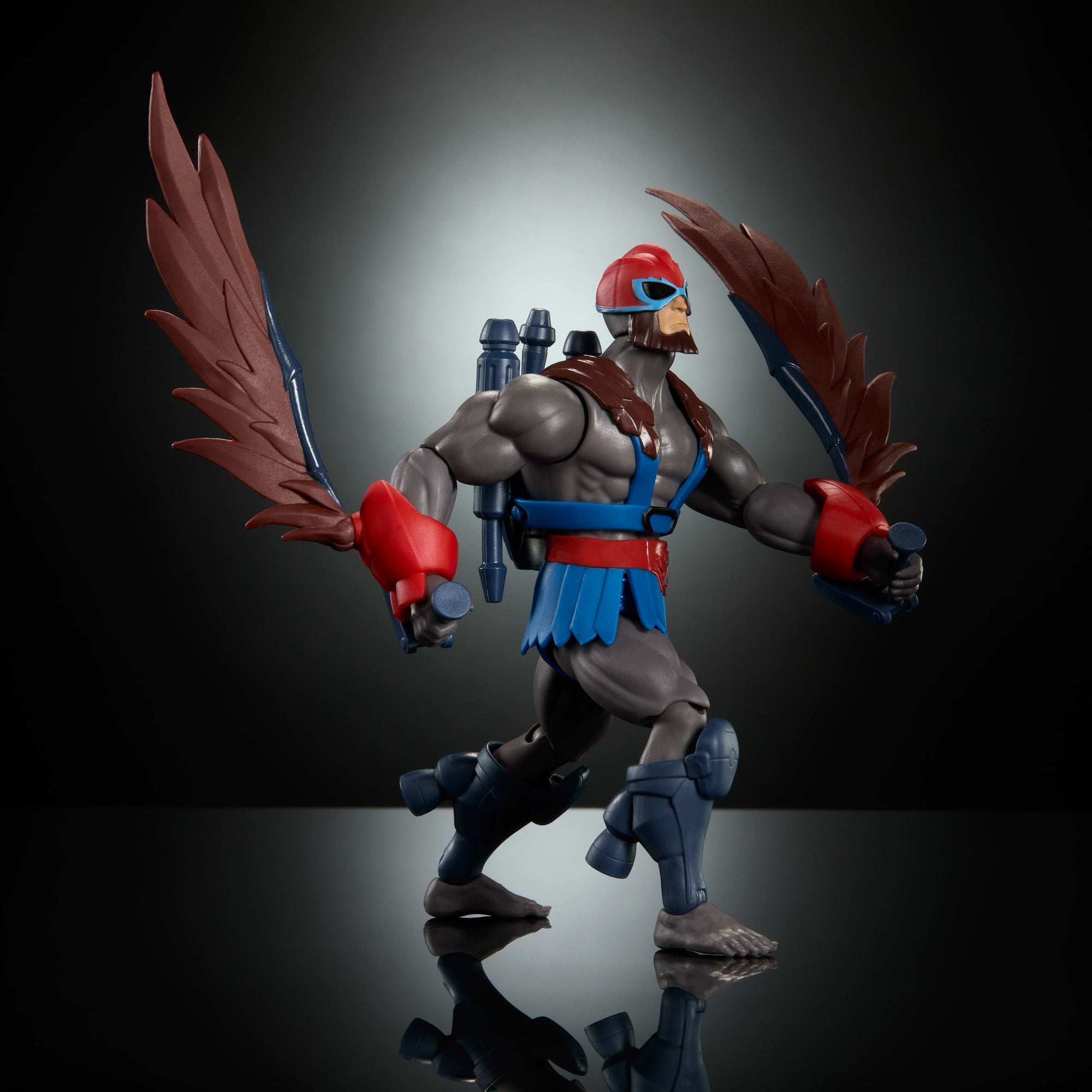 Masters Of The Universe Origins 200X Cartoon Collection Stratos 5.5 inch Action Figure Motu Hero Toy - Image 5