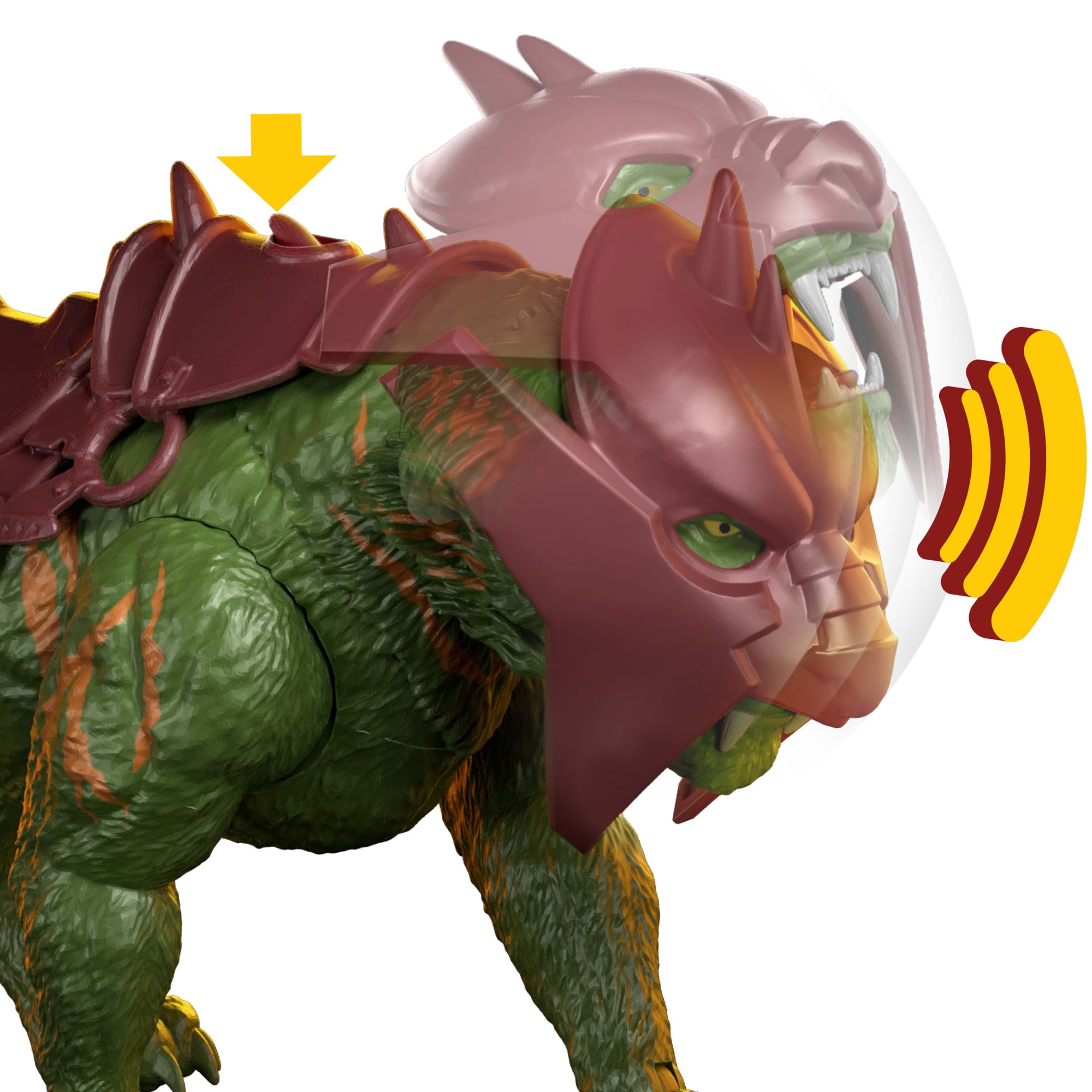 Masters Of The Universe 2026 Movie Battle Cat Creature Figure - Image 3