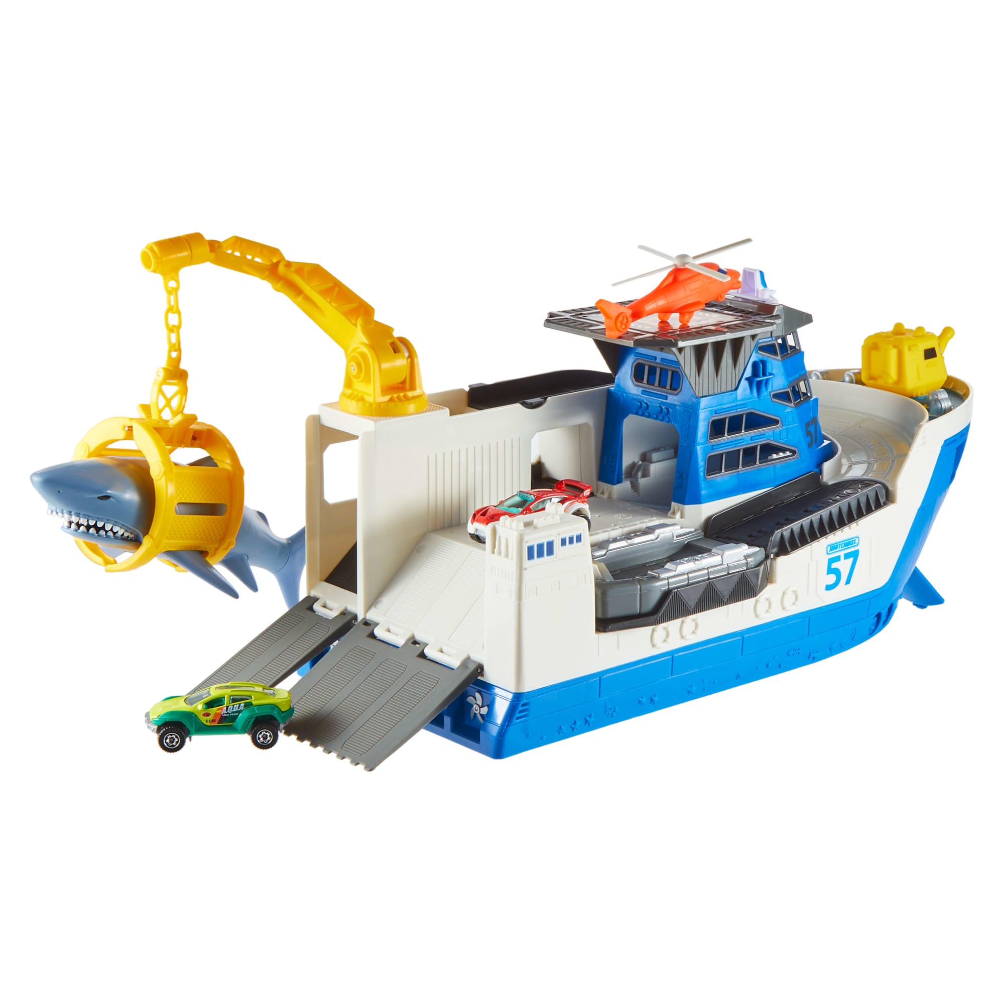 Matchbox Marine Rescue Shark Ship - Image 4