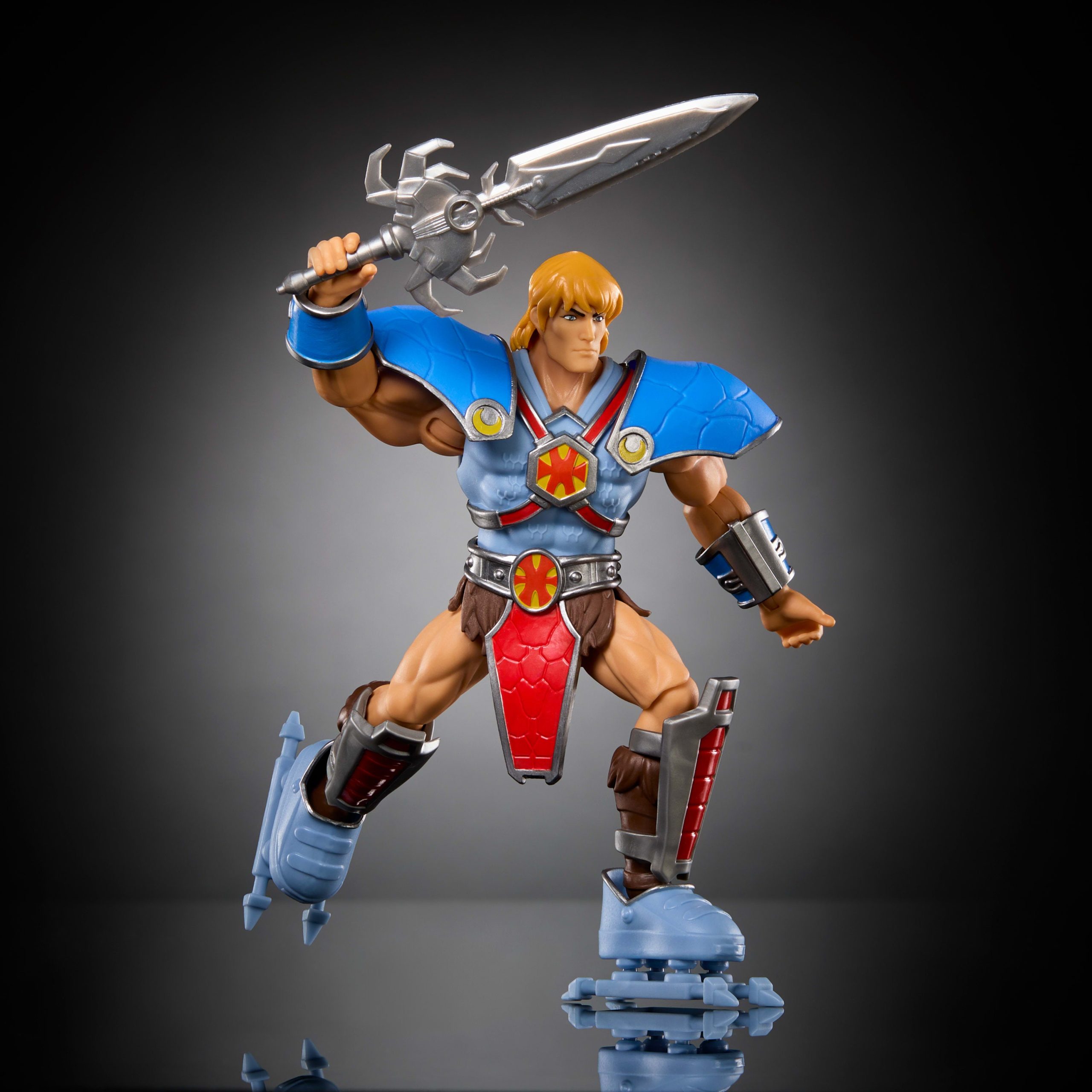 Masters Of The Universe Origins 200X Cartoon Collection Samurai He-Man Deluxe Action Figure Toy - Image 5