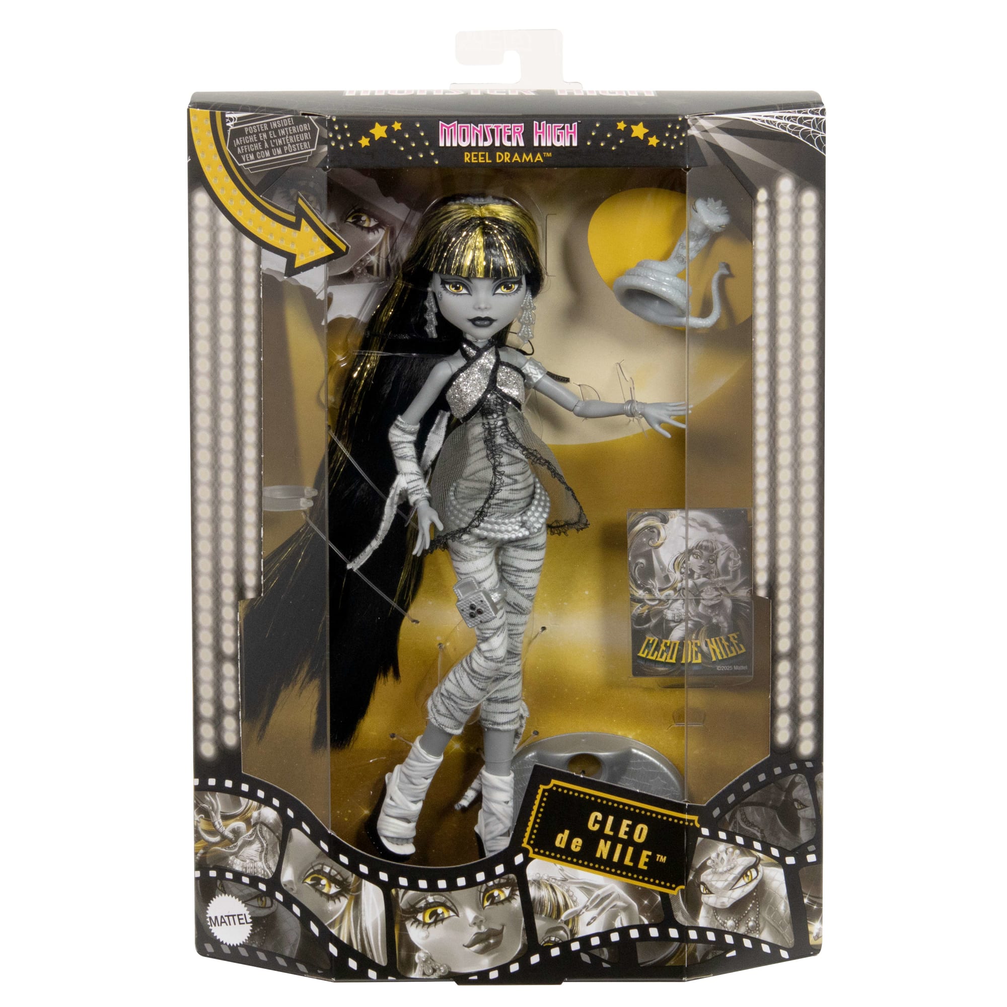Monster High Reel Drama Cleo De Nile Collector Doll - Image 7