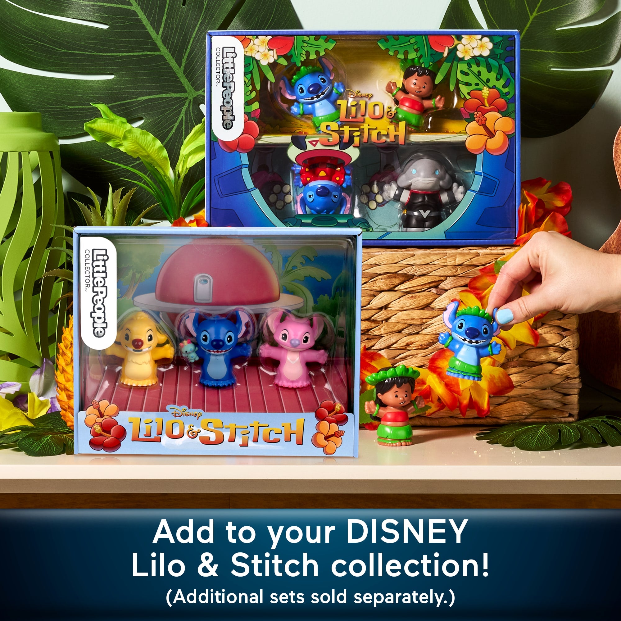 Little People Collector Set Disney Stitch & The Cousins Special Edition For Fans. 3 Figures - Image 3