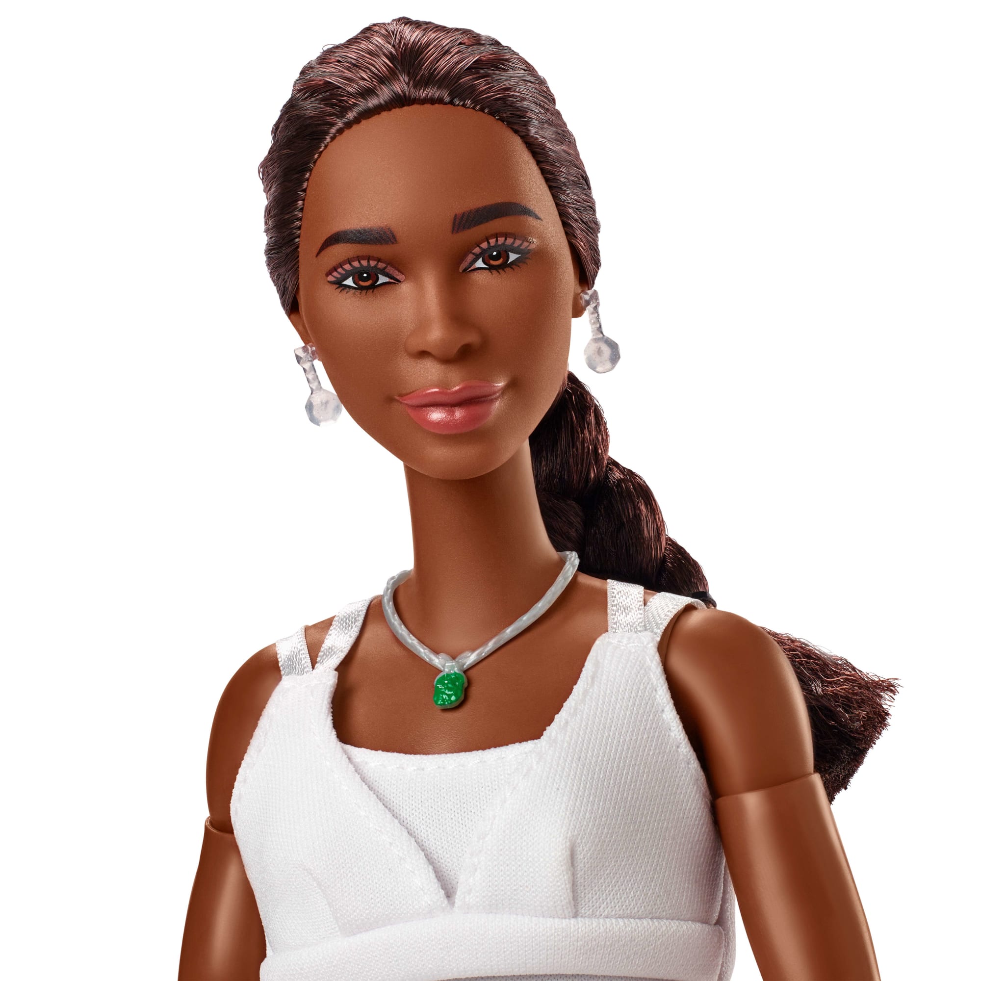 Barbie® Poupée Venus Williams Barbie® Femmes D'Exception Dans Sa Tenue de Tennis. Avec Raquette et Coffret de Présentation - Image 3