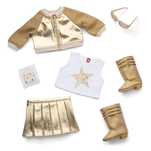 November Topaz Pizzazz Outfit for 18-inch Dolls