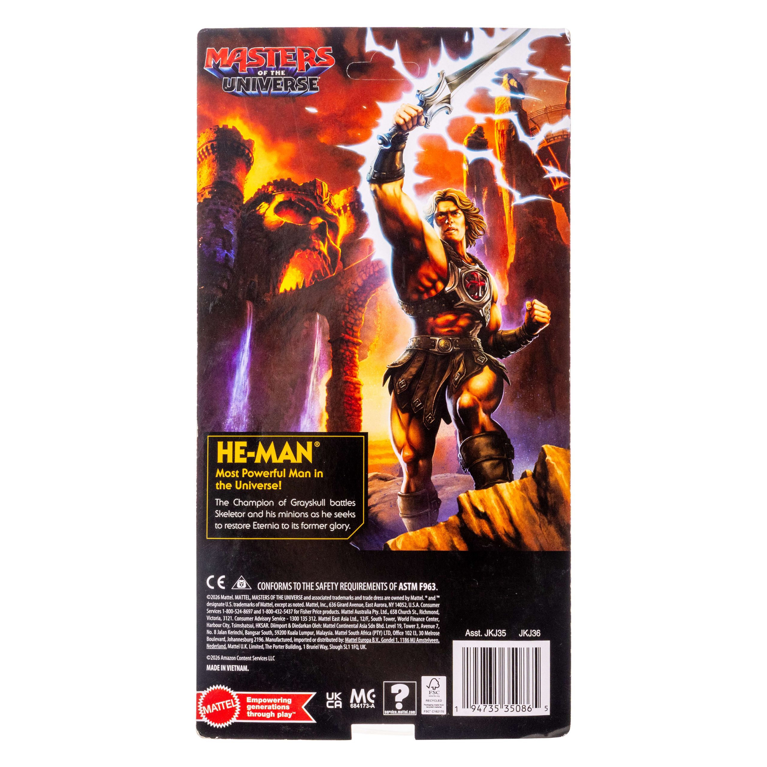 Masters Of The Universe Origins He-Man 2026 Movie 5.5 Inch Action Figure Hero Toy. Nick Galitzine - Image 6